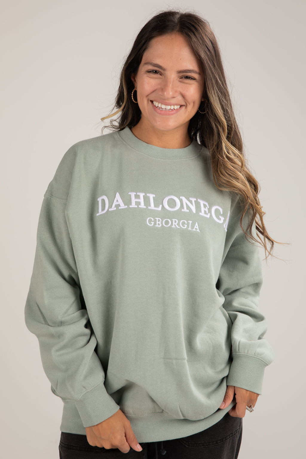Dahlonega Georgia Embroidered Sweatshirt