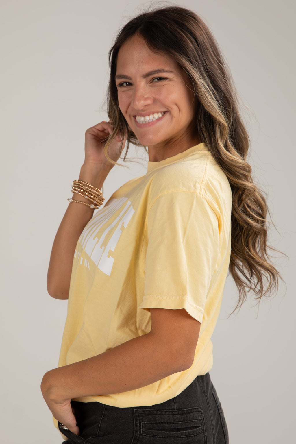 Yellow Greenville South Carolina Tee