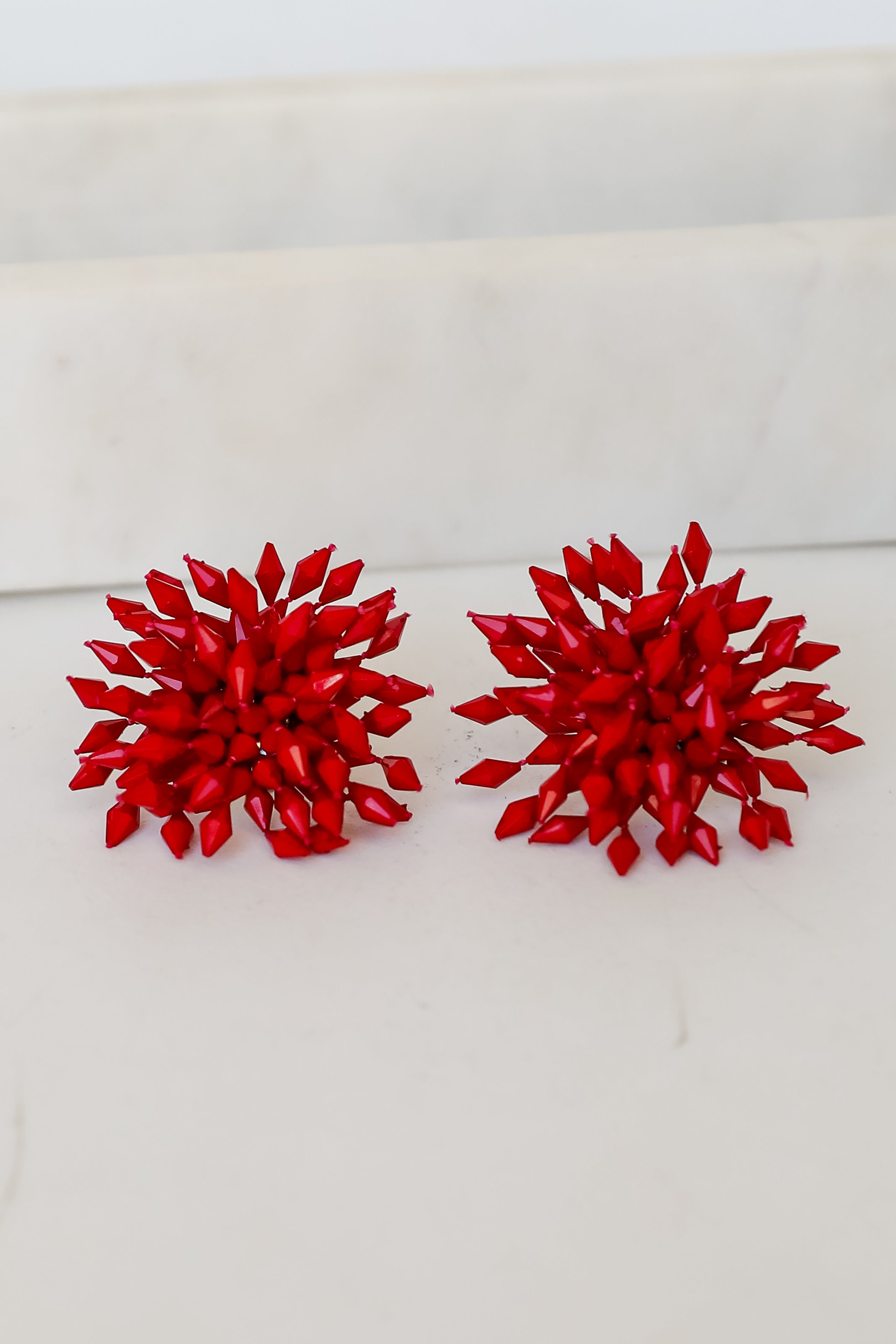 FINAL SALE - Hayley Beaded Statement Earrings