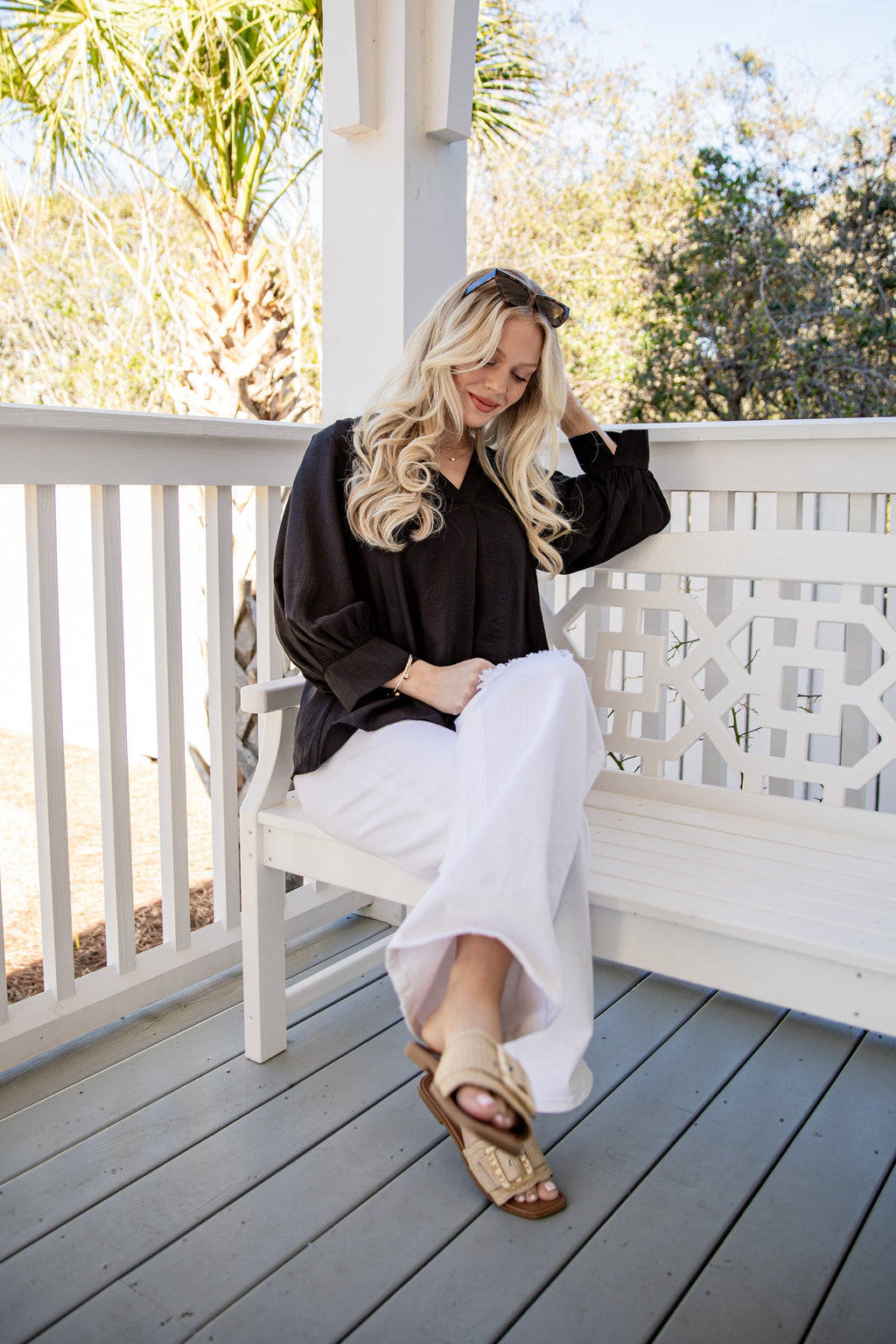 FINAL SALE - Soft Spoken Long Sleeve Blouse