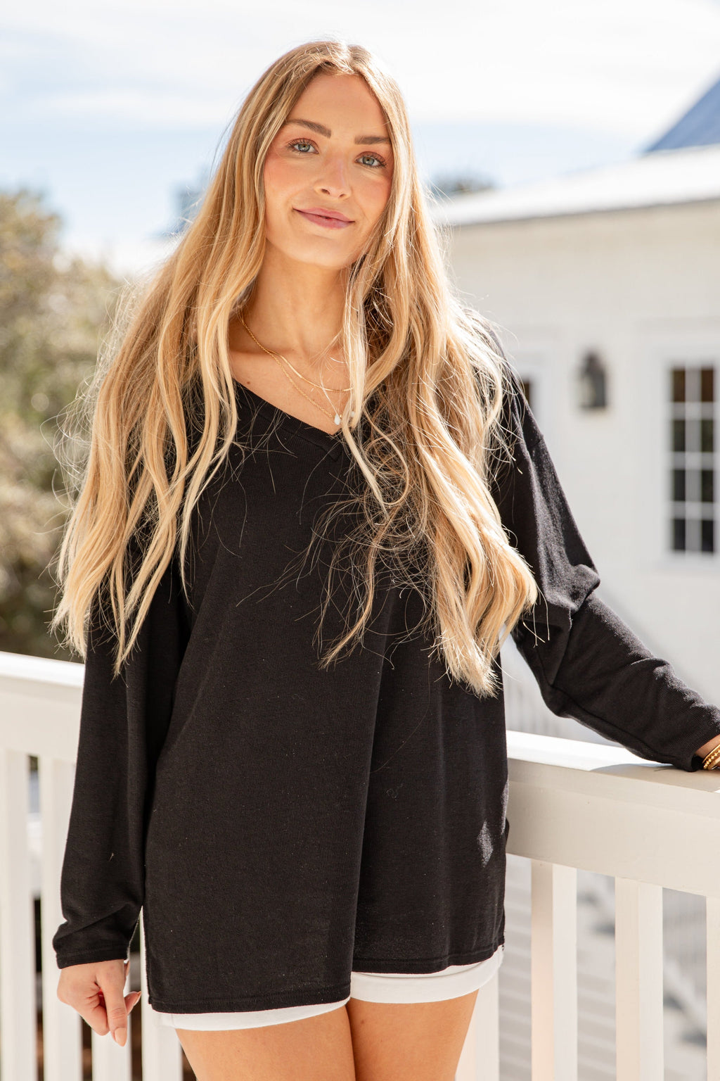 FINAL SALE - Laidback Luxe Long Sleeve Knit