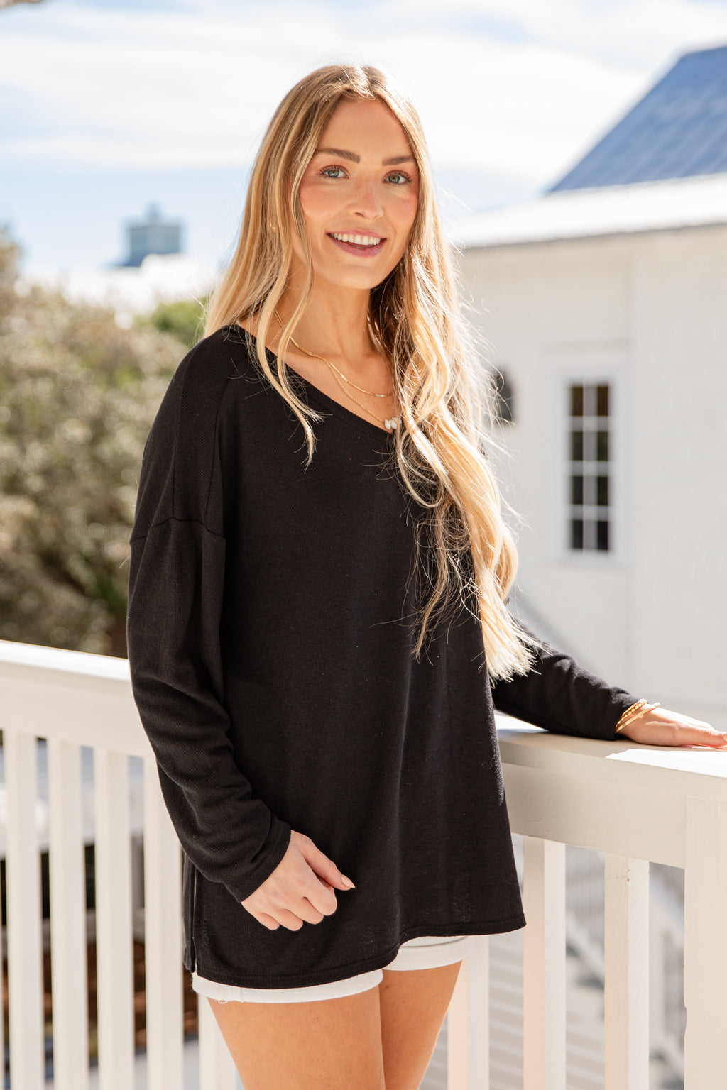 FINAL SALE - Laidback Luxe Long Sleeve Knit