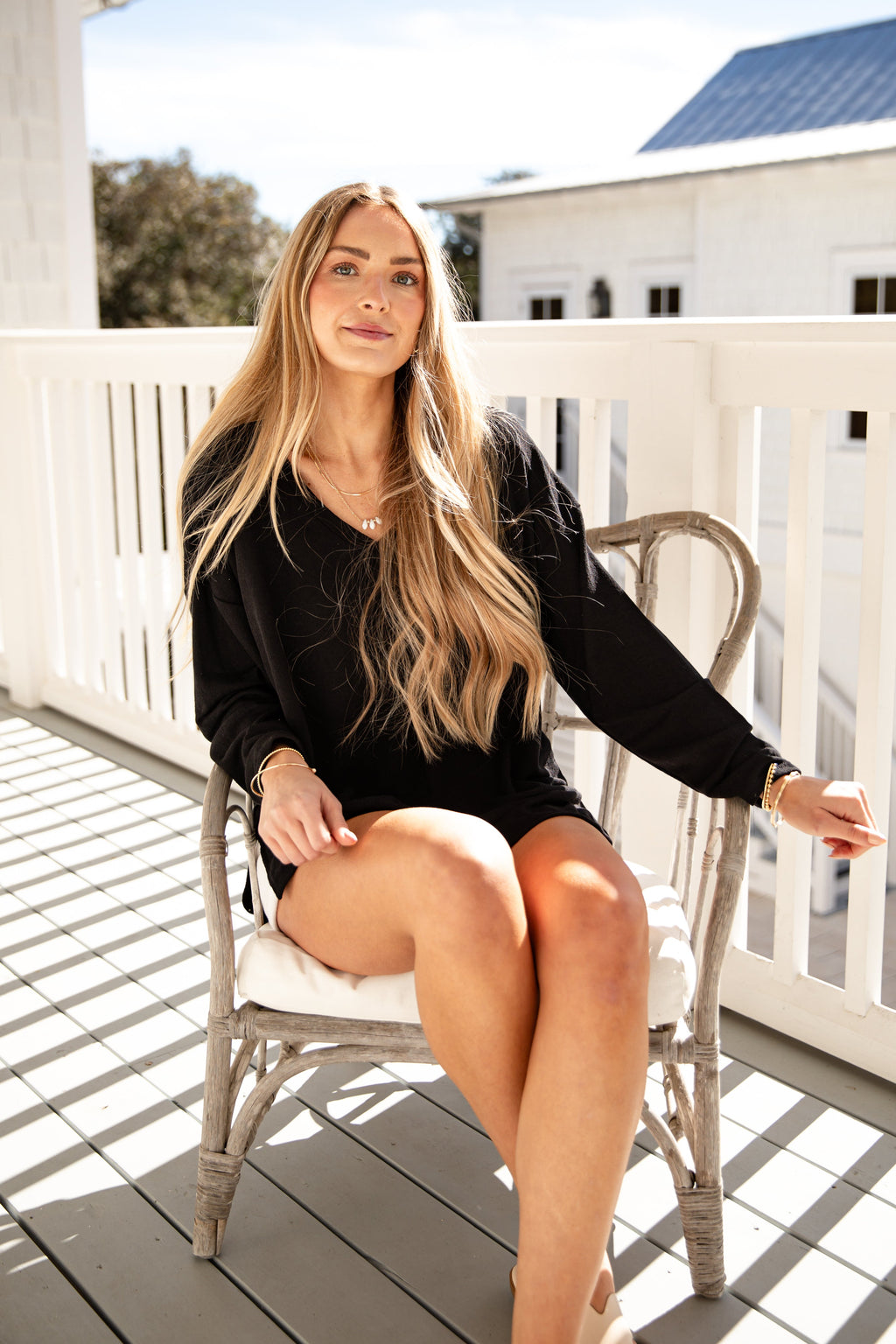 FINAL SALE - Laidback Luxe Long Sleeve Knit
