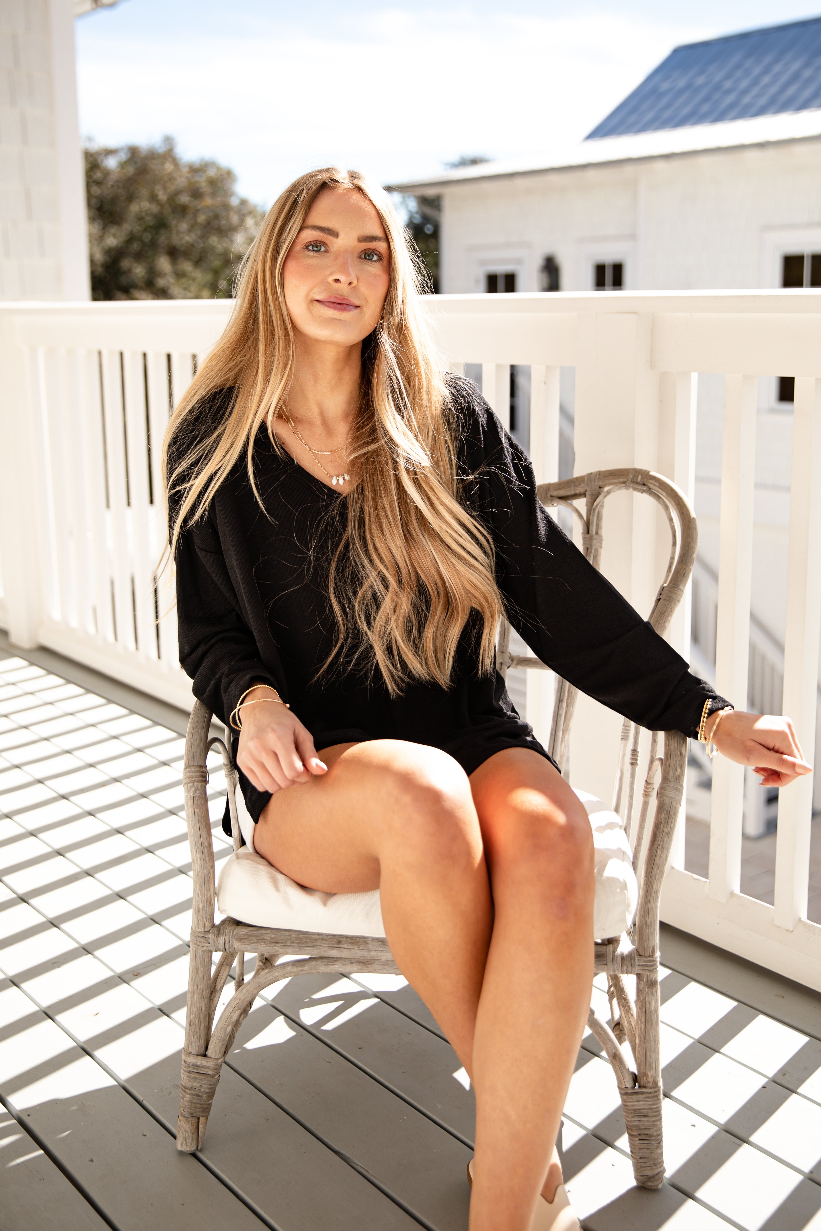 FINAL SALE - Laidback Luxe Long Sleeve Knit