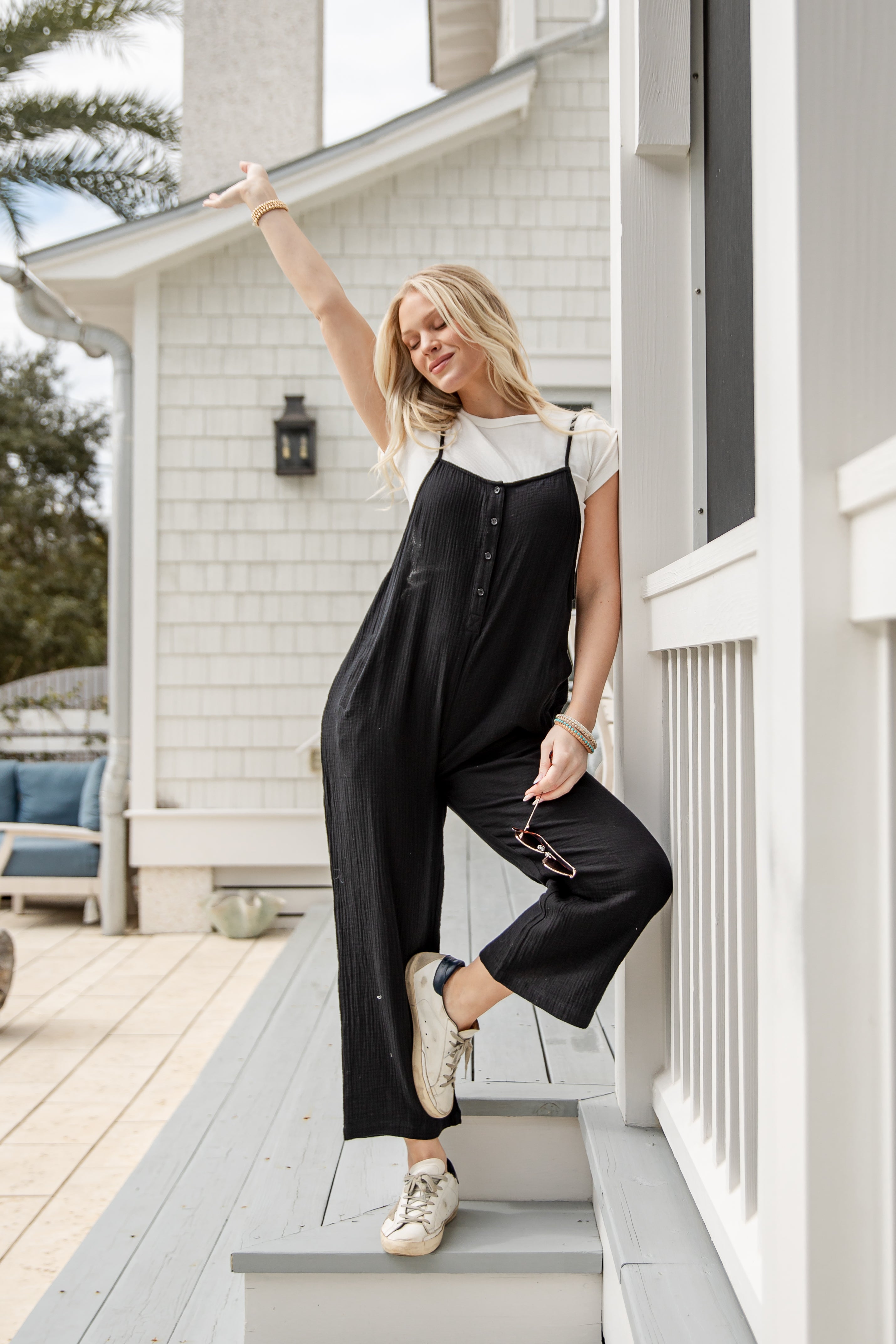 Charmed Moment Relaxed Jumpsuit