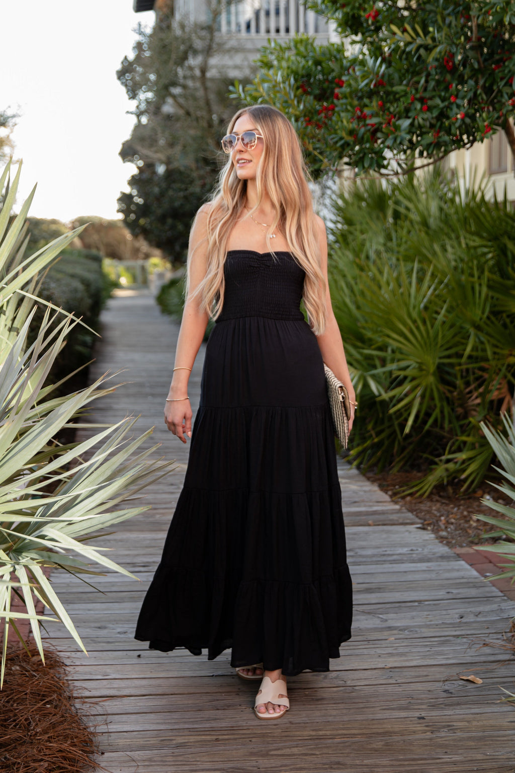 Seabreeze Smocked Maxi Dress