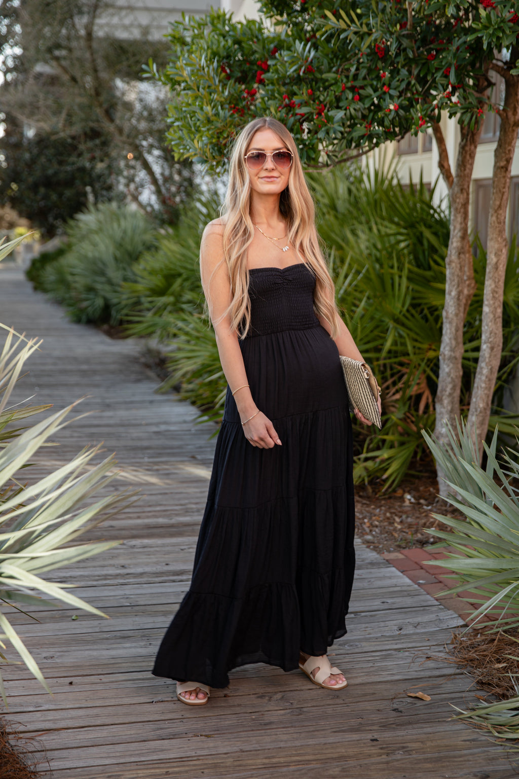 Seabreeze Smocked Maxi Dress