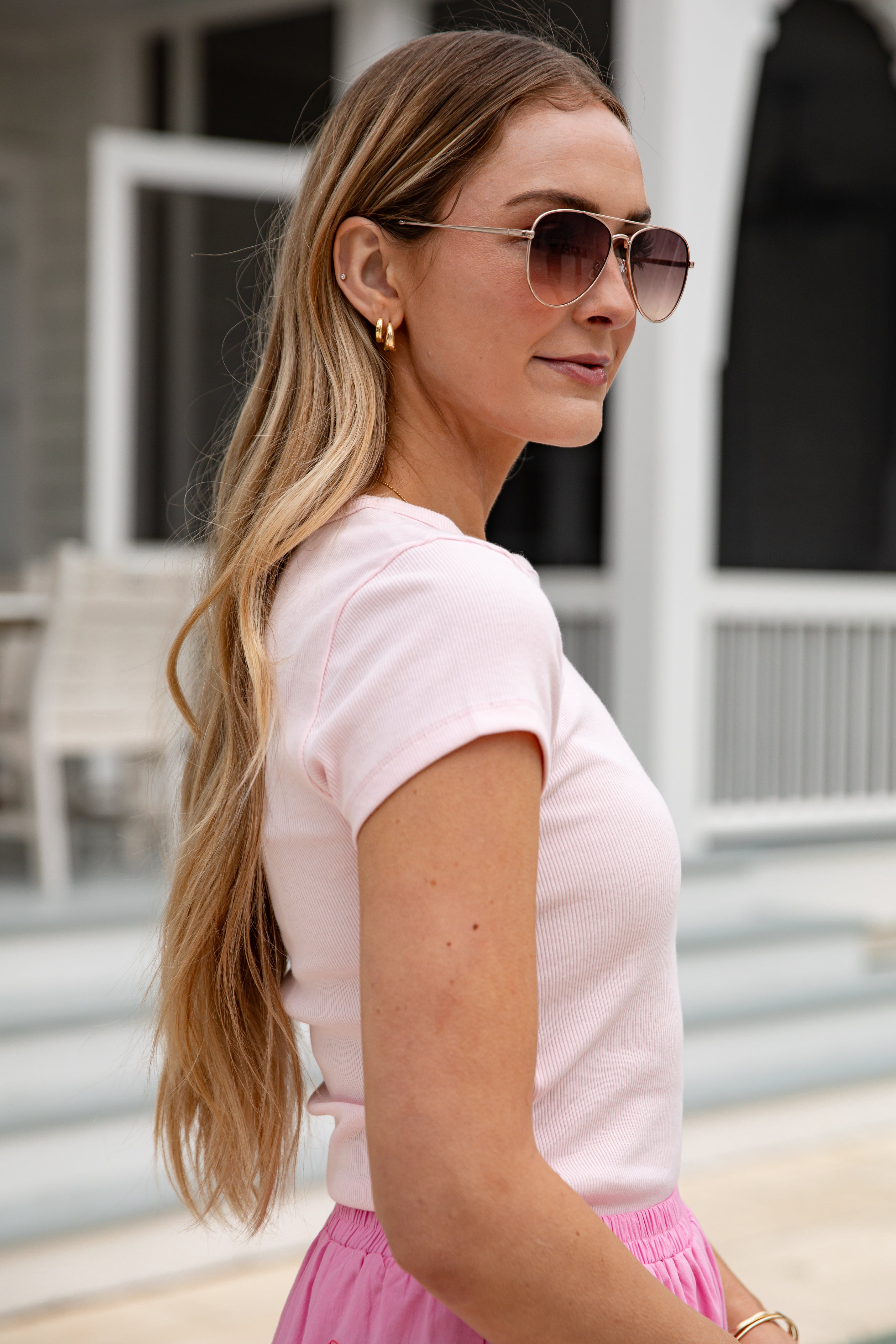 Sweetheart Basic Fitted Top