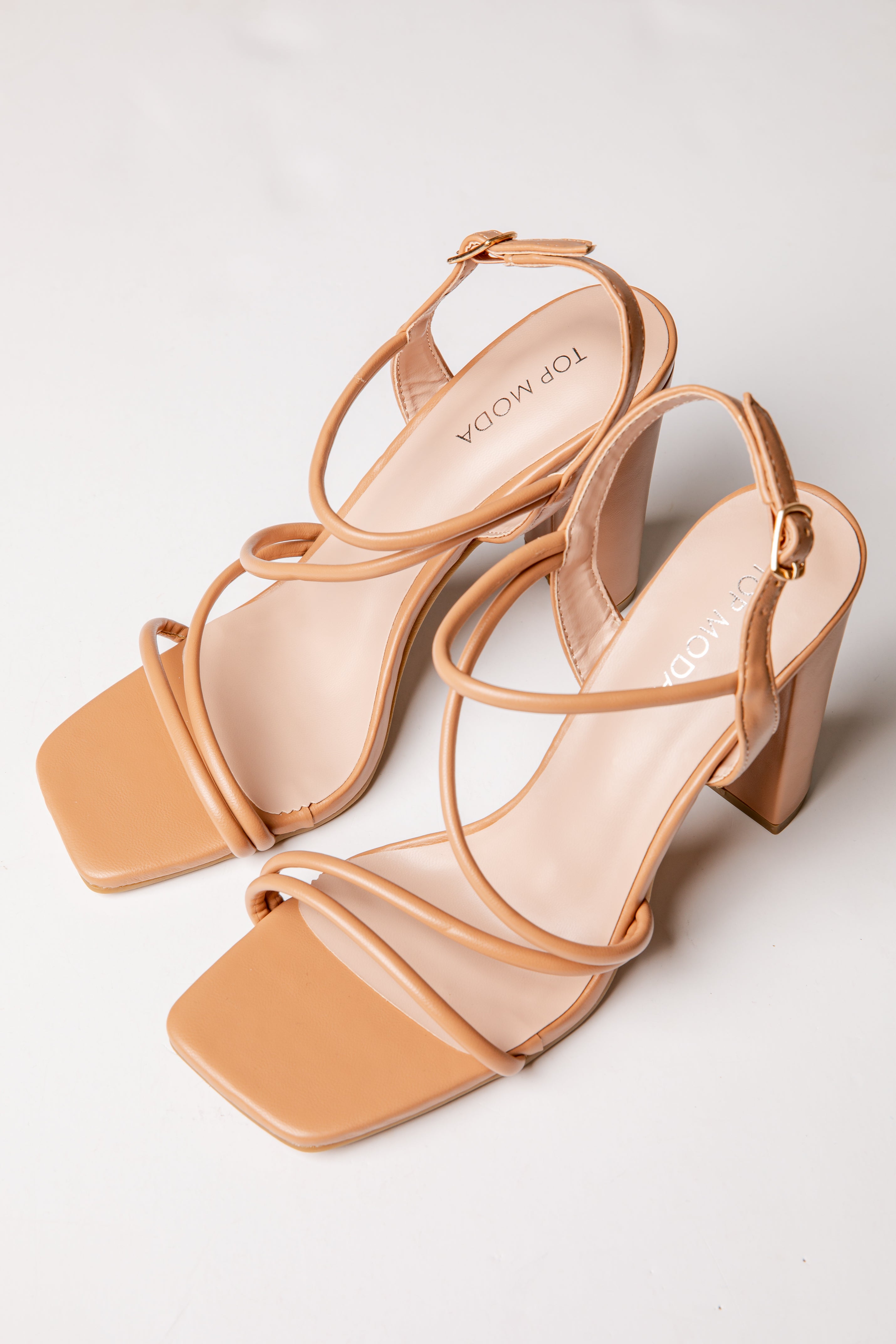 Sienna Strappy Block Heel Sandal