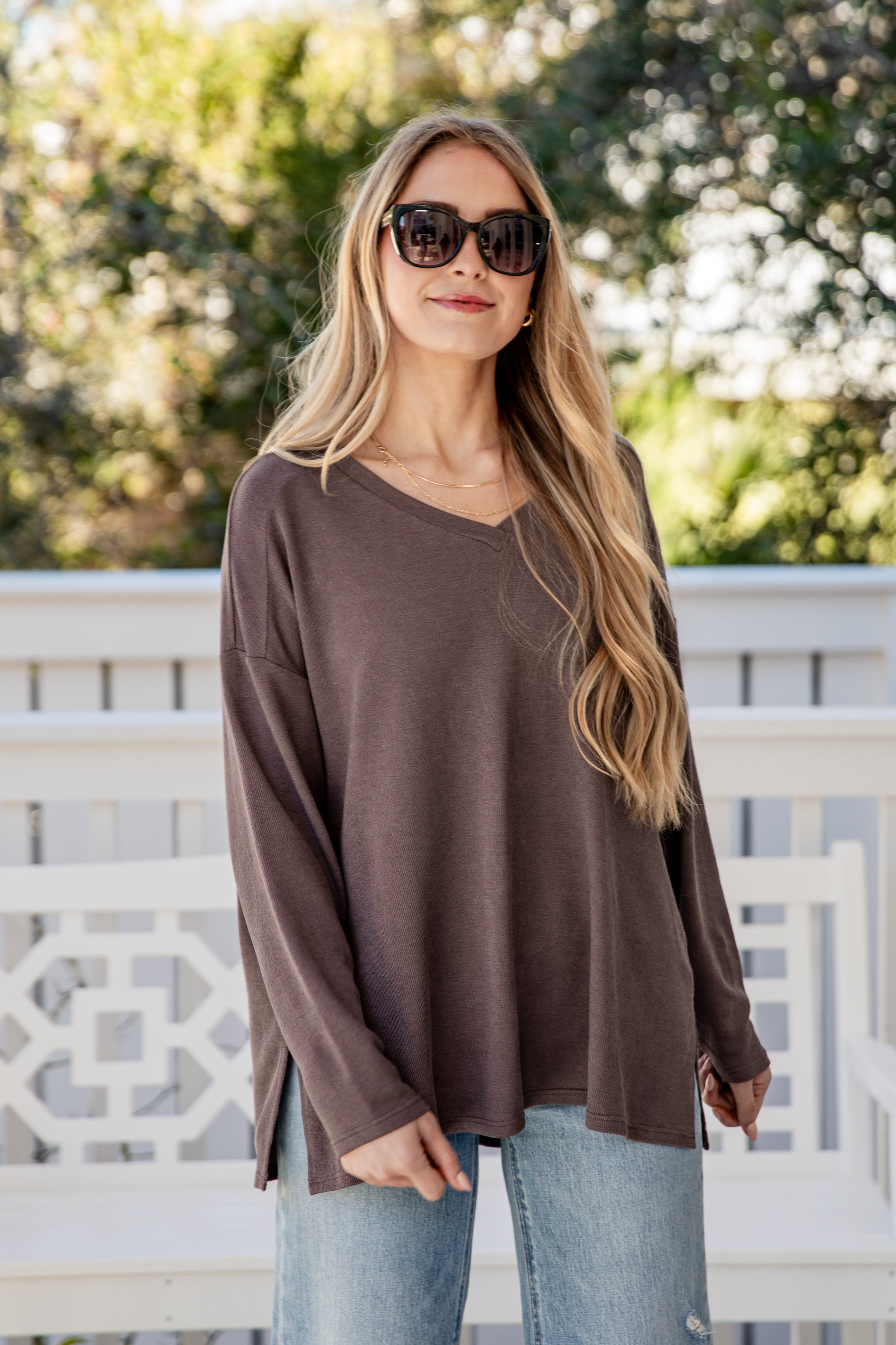 FINAL SALE - Laidback Luxe Long Sleeve Knit