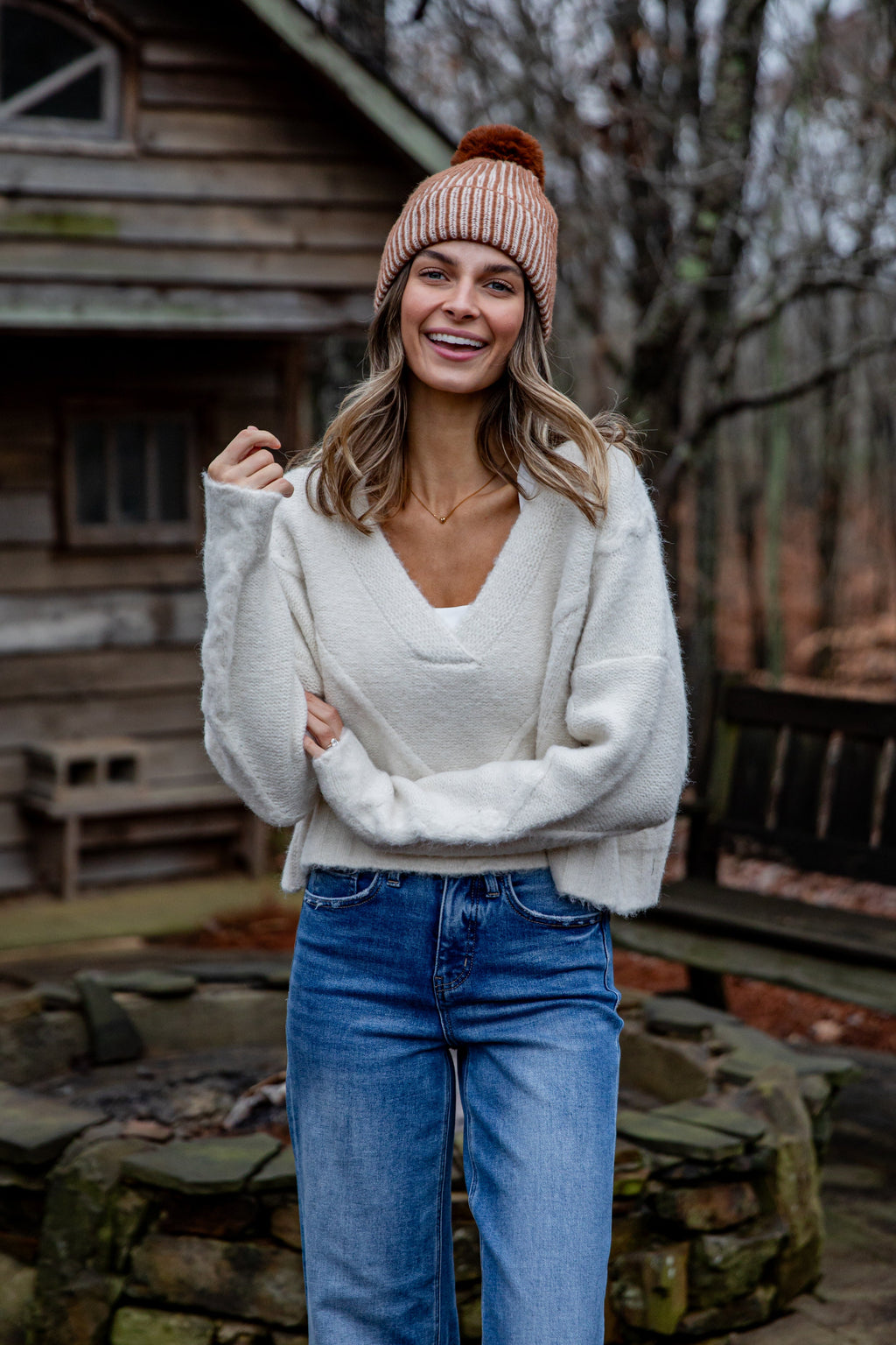 FINAL SALE - Quiet Frost Knit Sweater