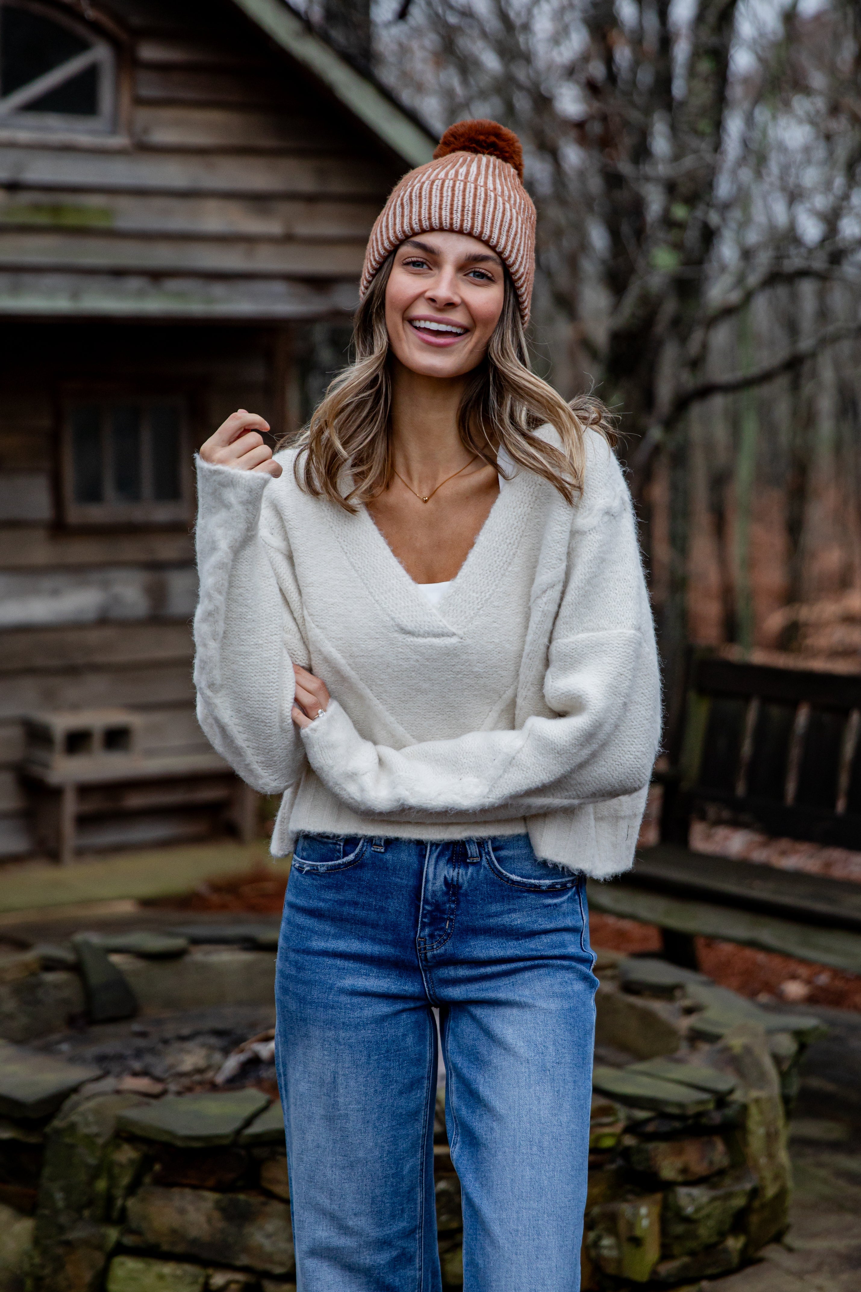 FINAL SALE - Quiet Frost Knit Sweater