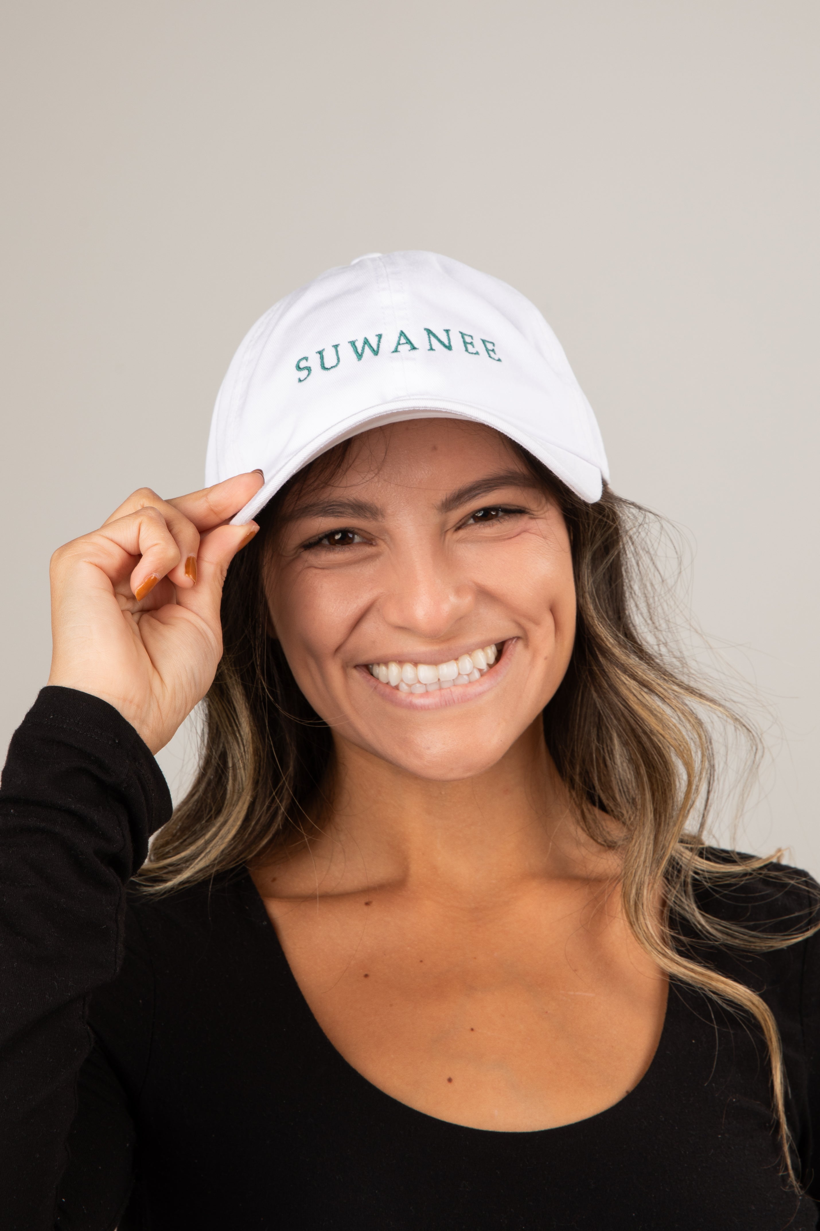 Suwanee Embroidered Block Letter Hat