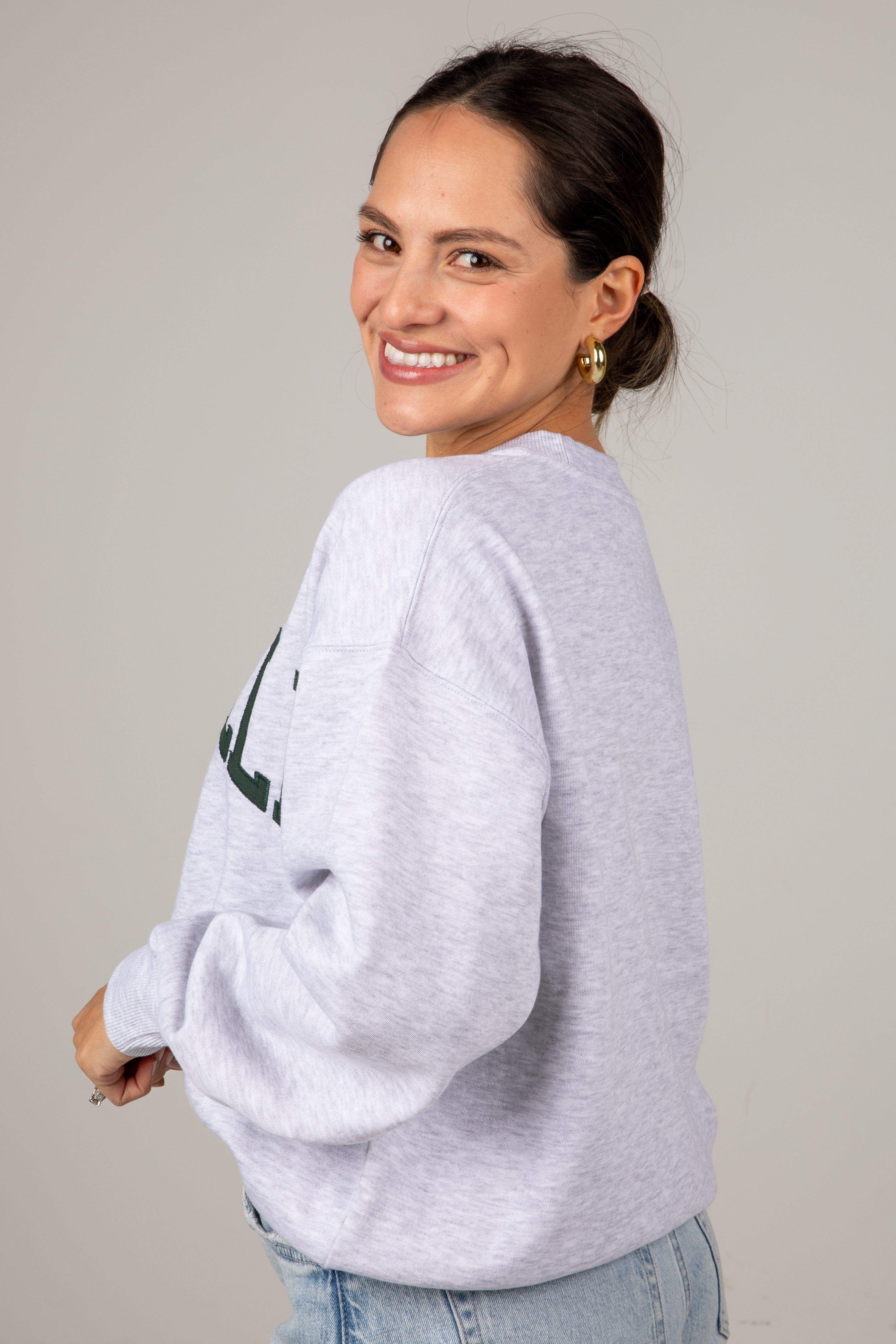 Nashville Graphic Heather Grey Pullover