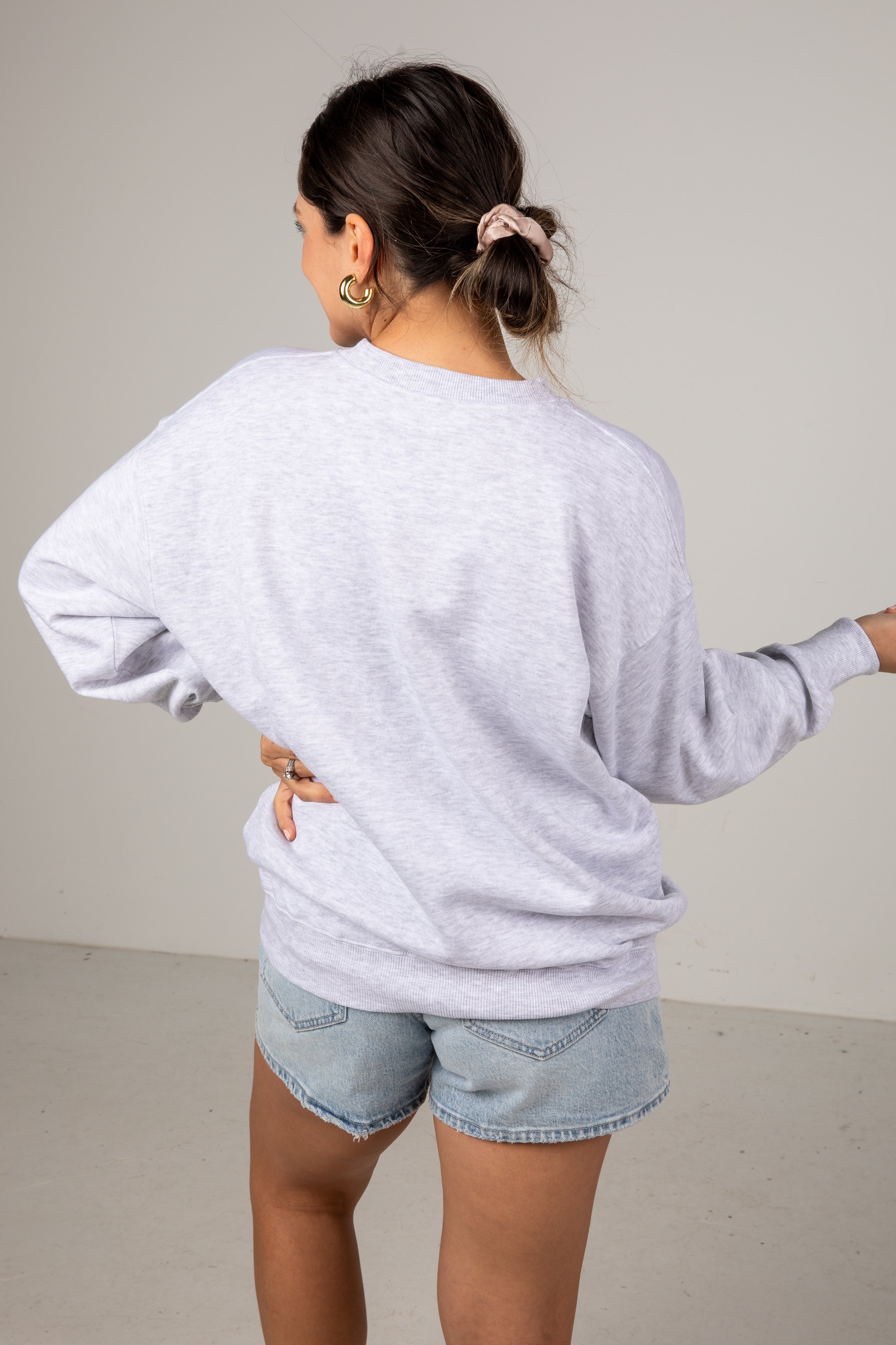 Nashville Graphic Heather Grey Pullover
