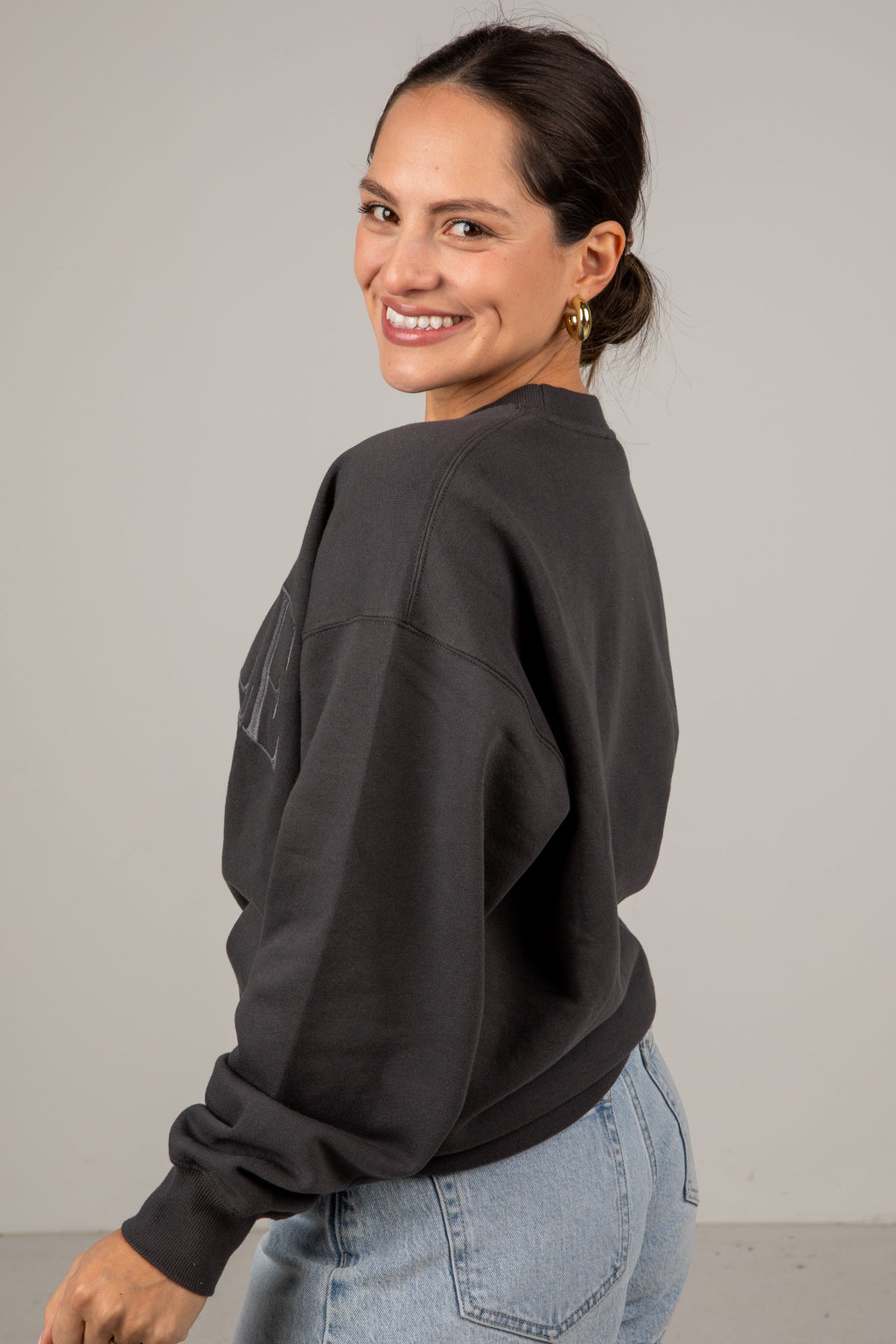 Nashville Grey Graphic Pullover