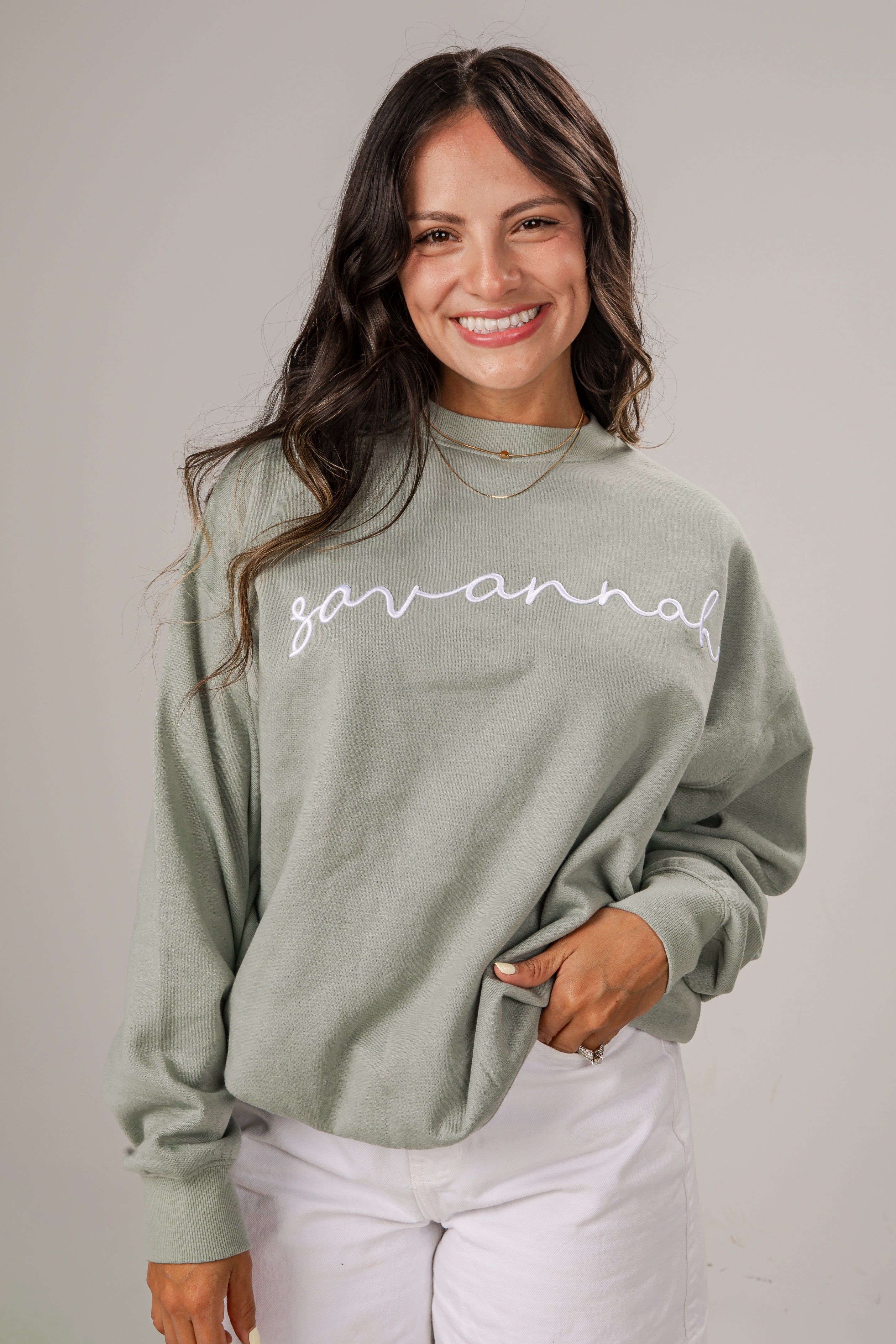 Savannah Sage Relaxed Pullover