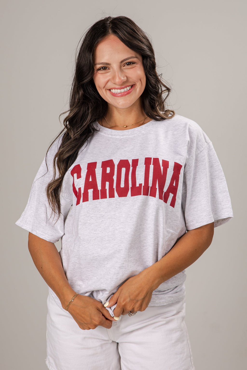 Heather Grey Carolina Graphic Tee
