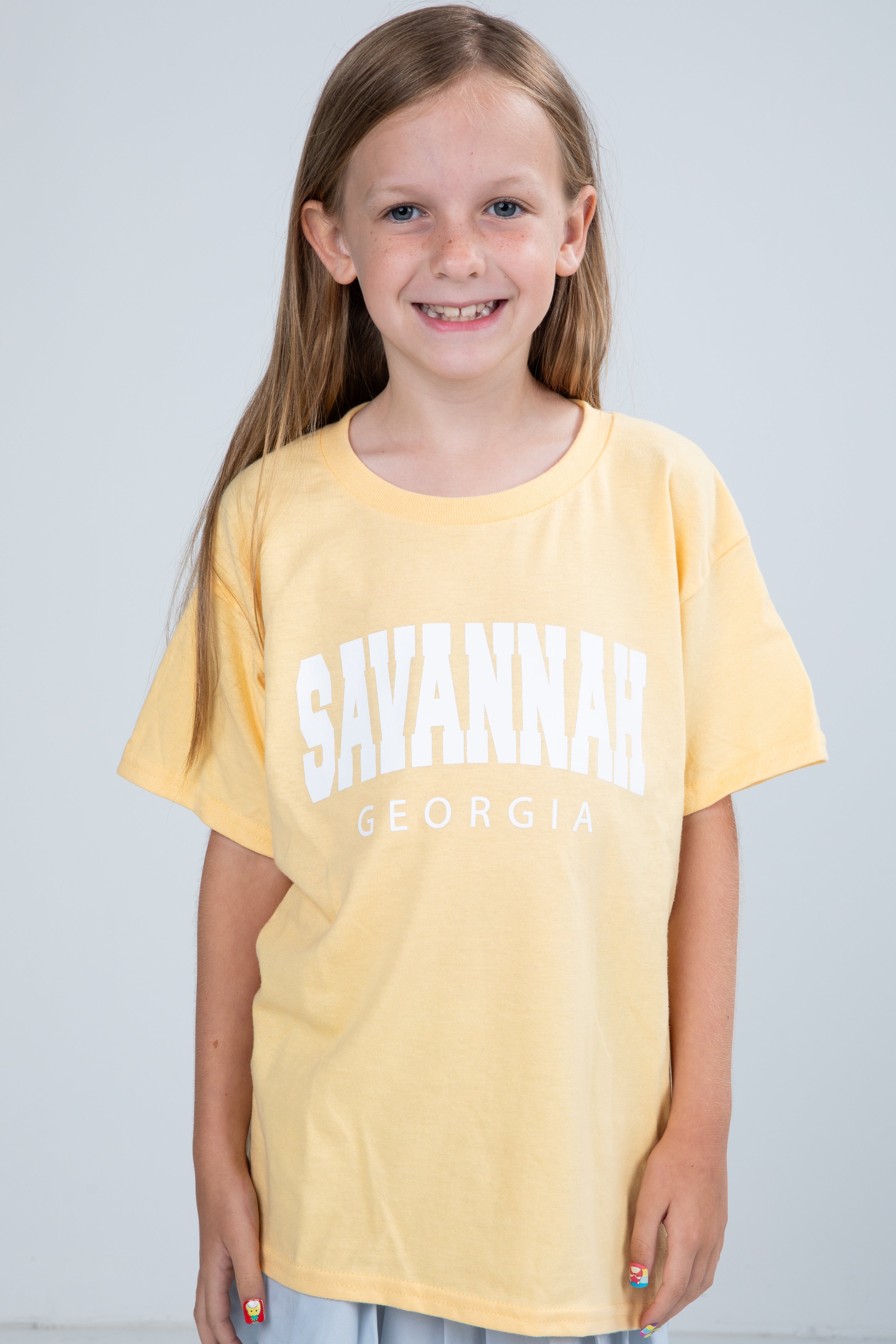 Youth Yellow Savannah Georgia Tee