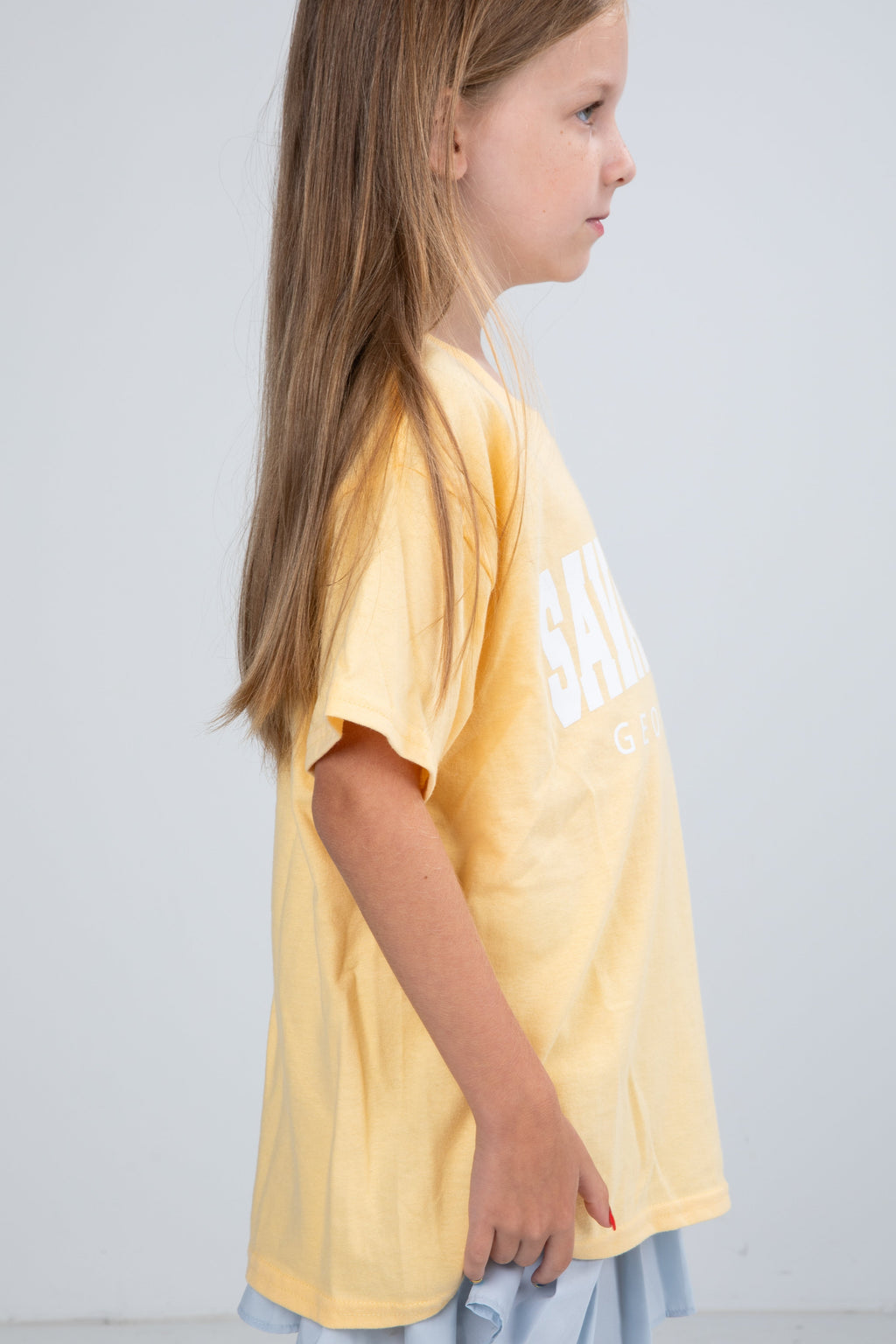 Youth Yellow Savannah Georgia Tee