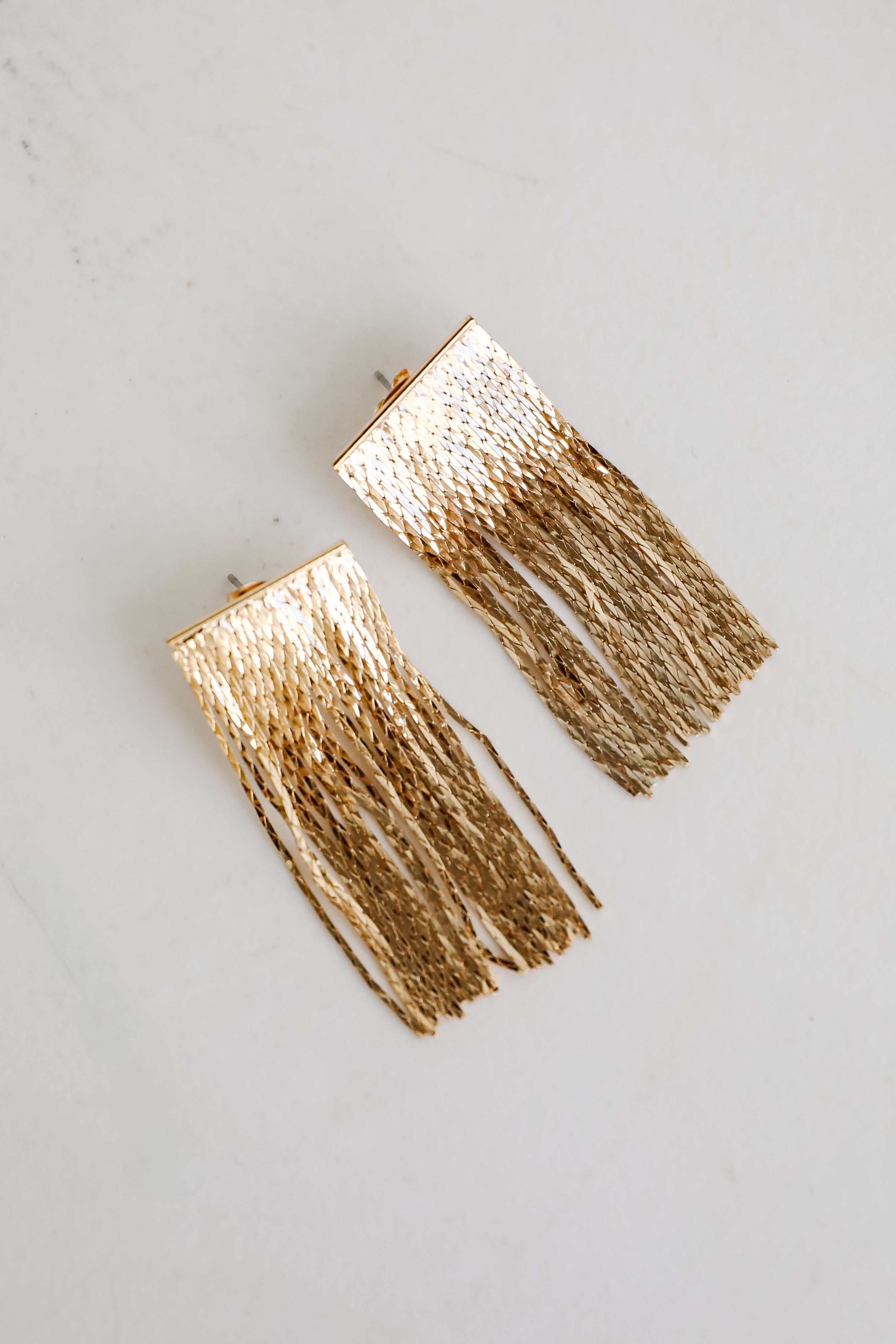 FINAL SALE - Finley Fringe Chain Earrings
