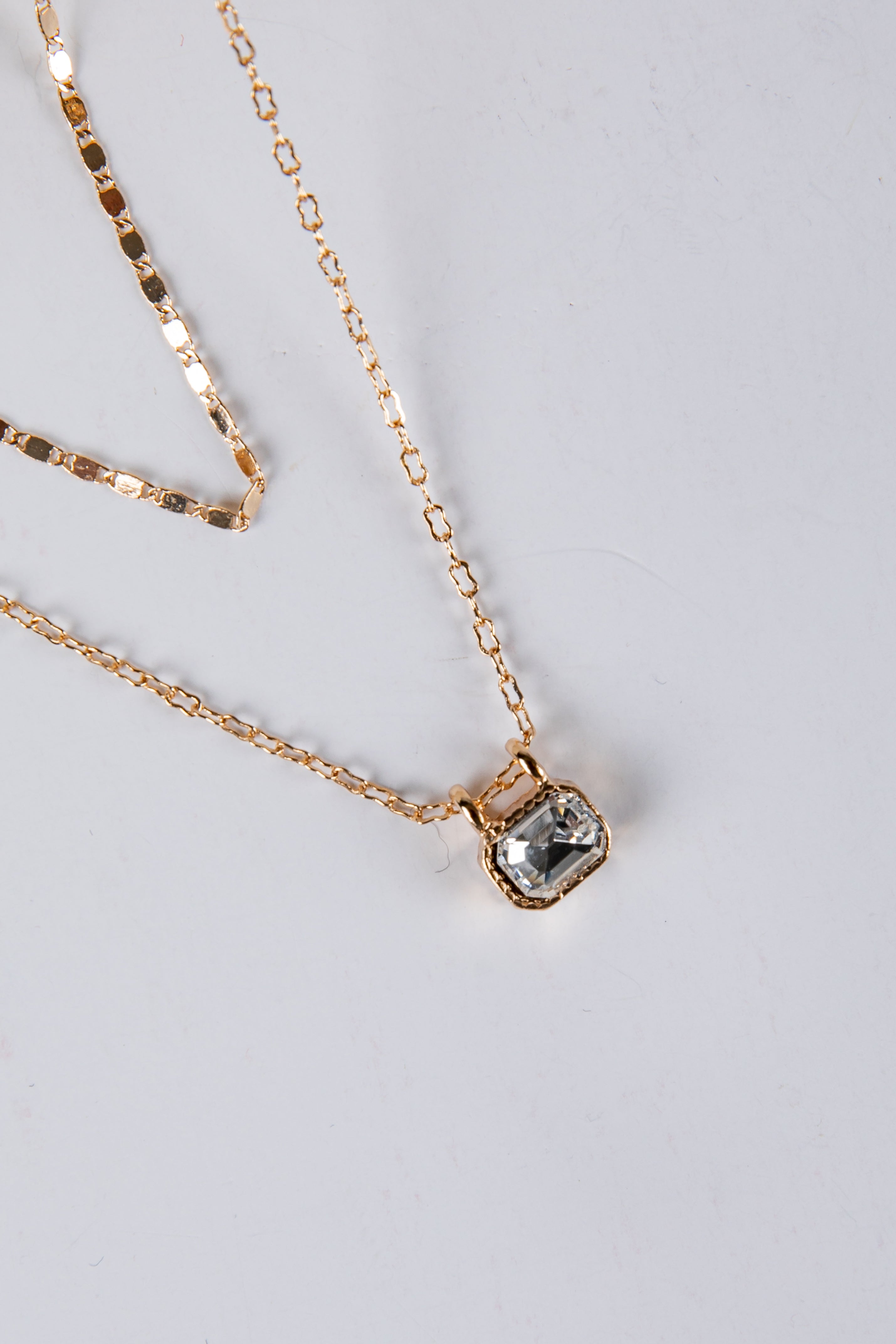 Isabel Gold Layered Gemstone Necklace
