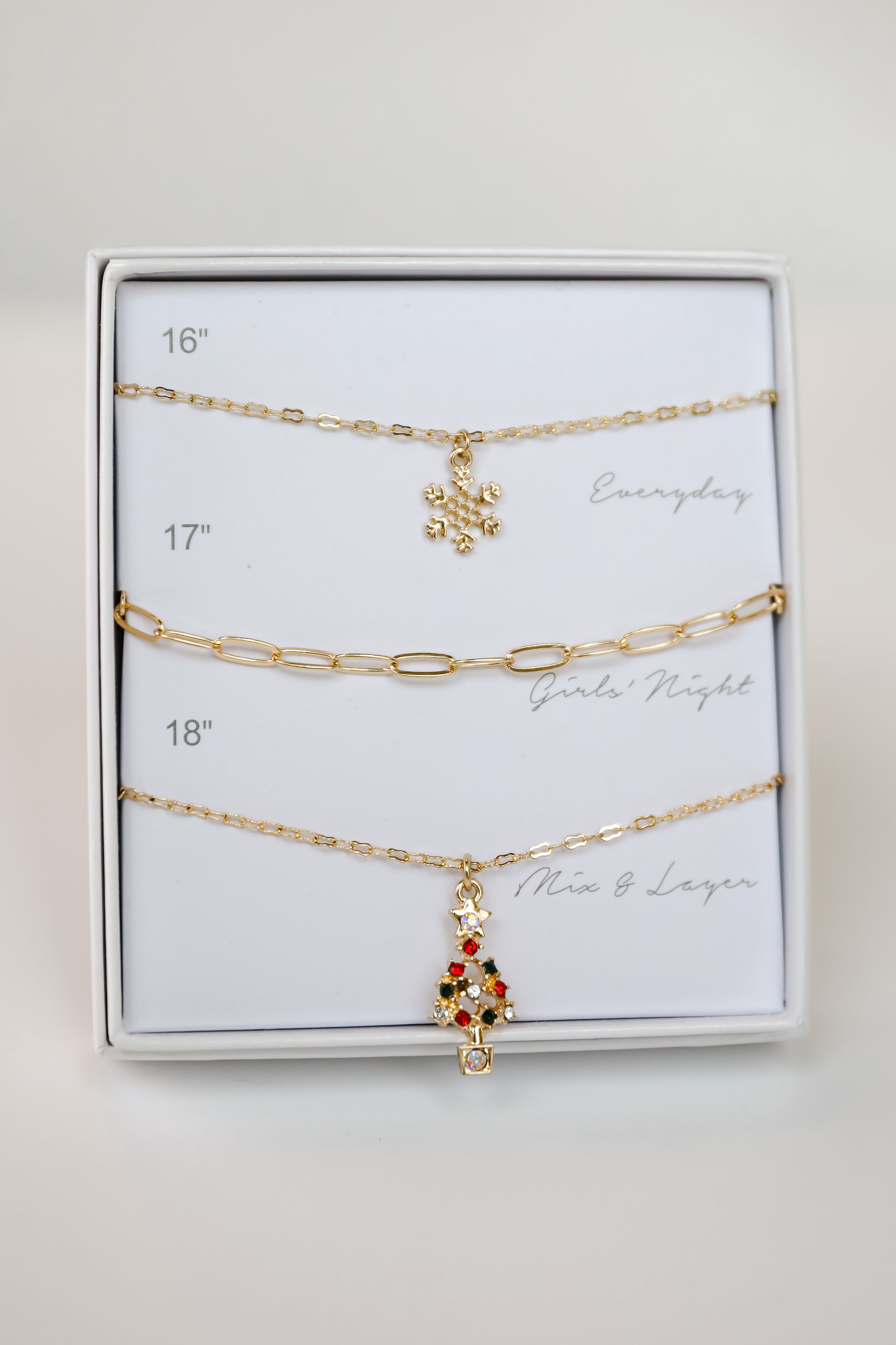 FINAL SALE - Joy Gold Necklace Set