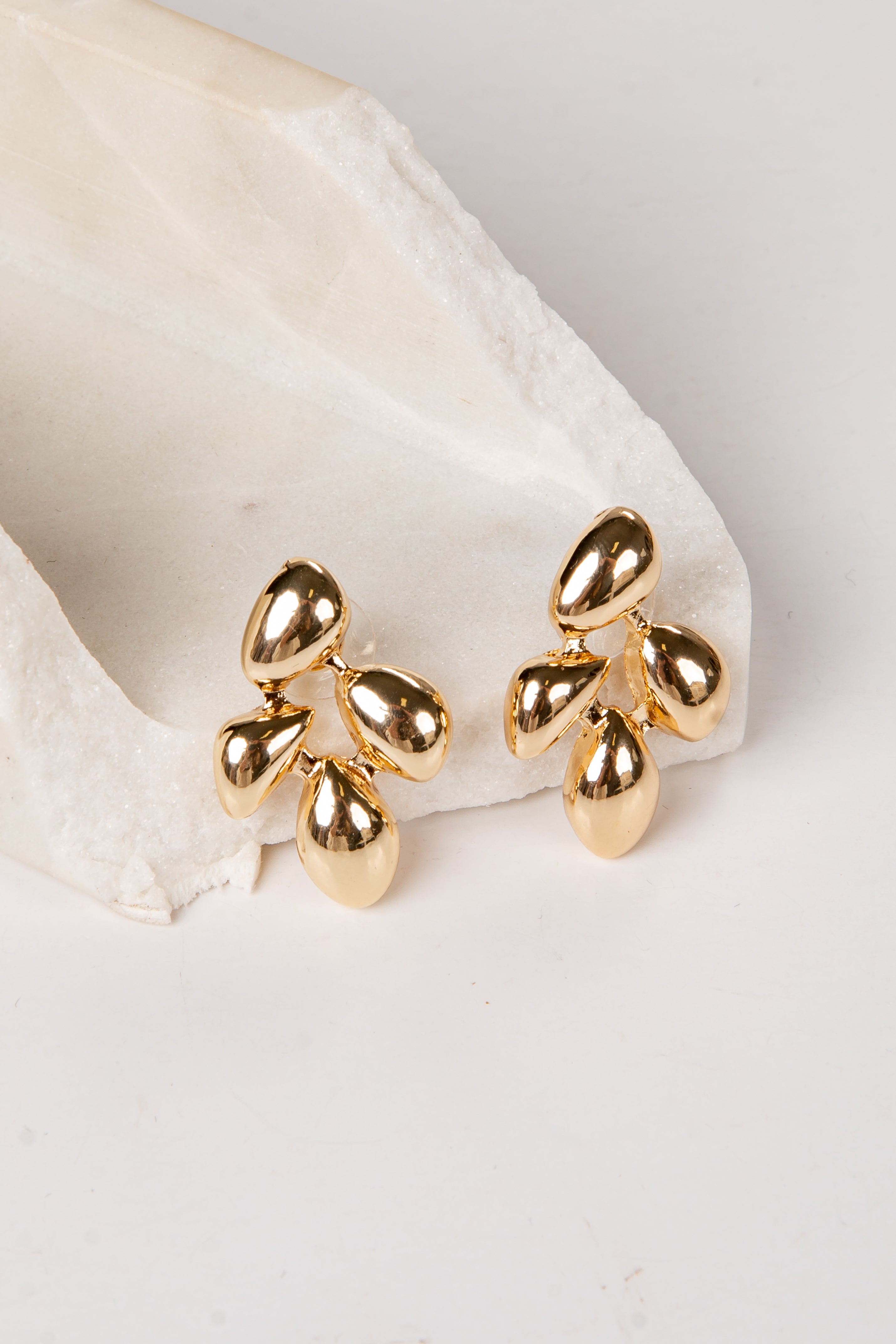 Palmer Gold Statement Earrings