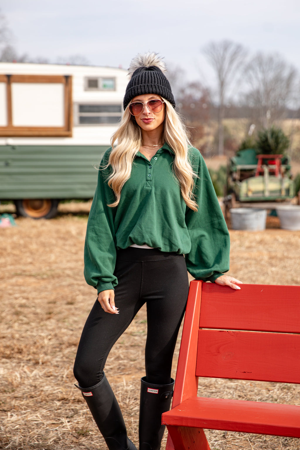 FINAL SALE - Crosby Snap Collared Pullover