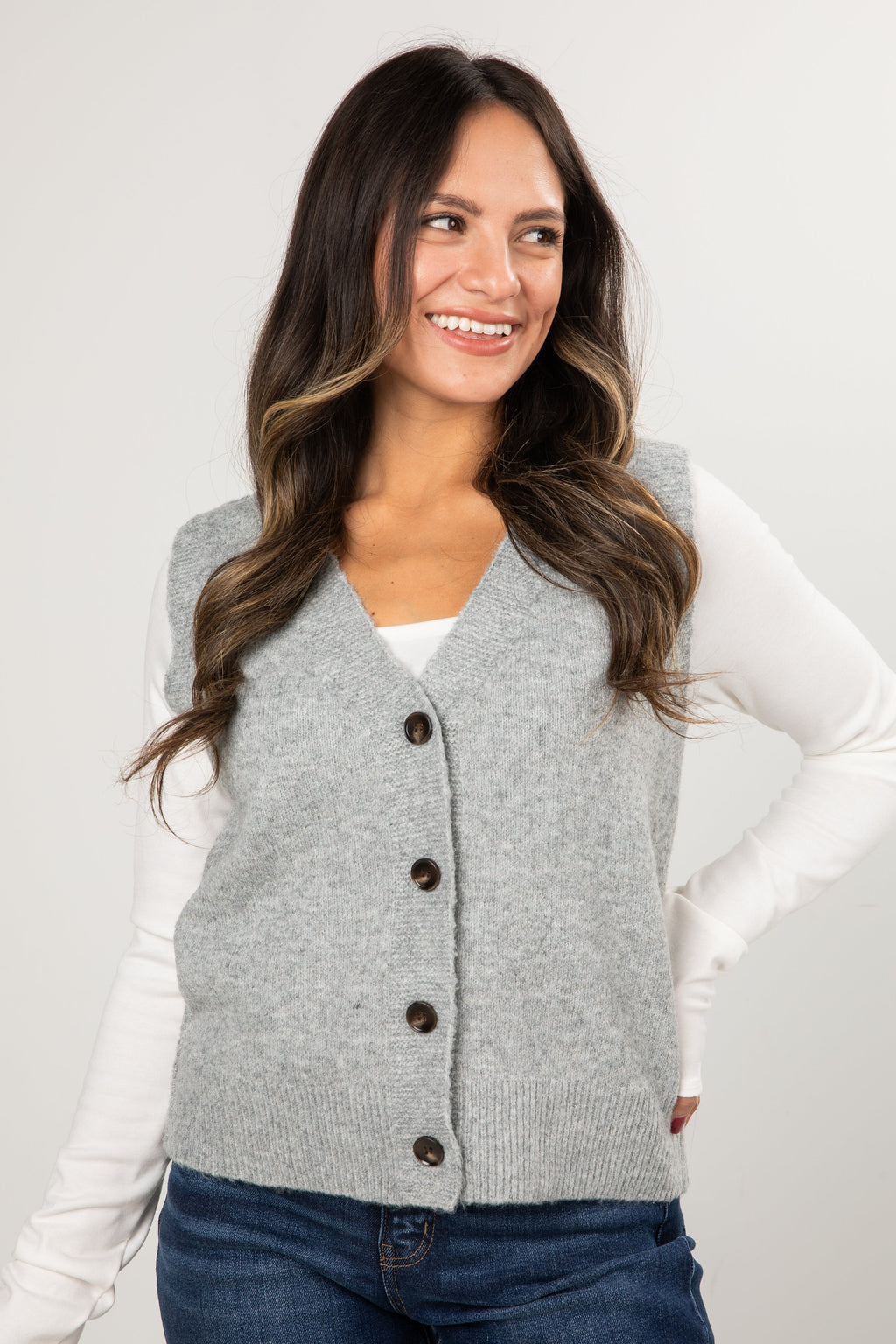 FINAL SALE - Aspen Knit Vest - DU Deal