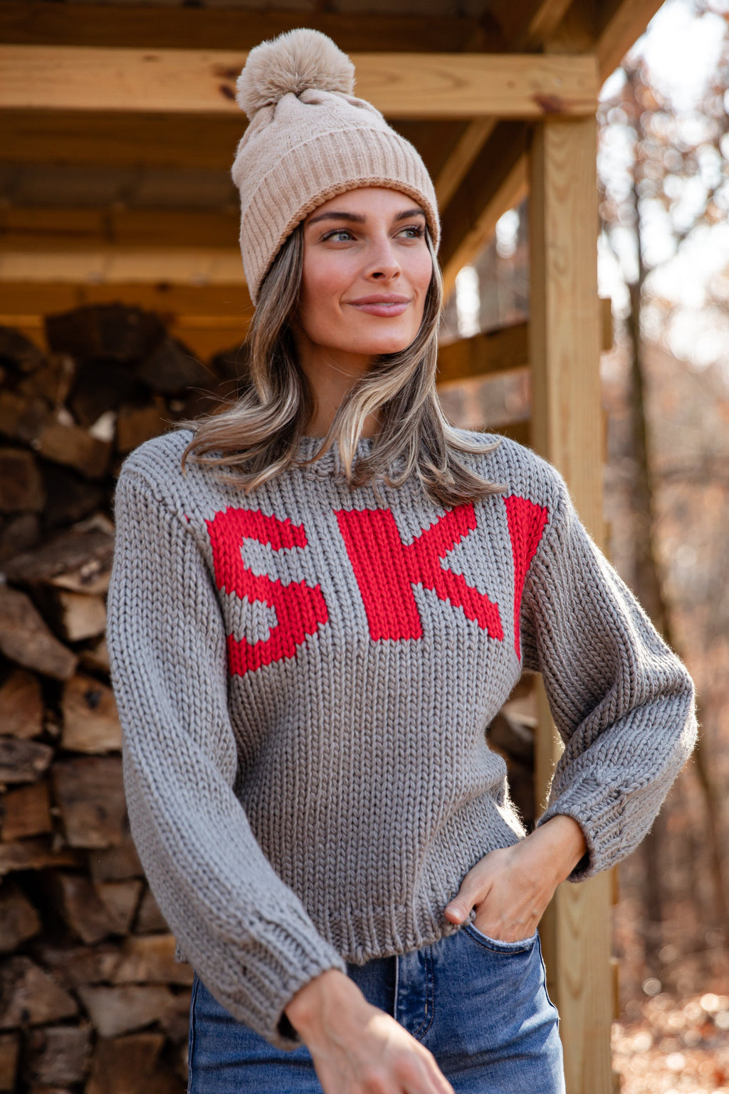 FINAL SALE - Après SKI Grey Sweater