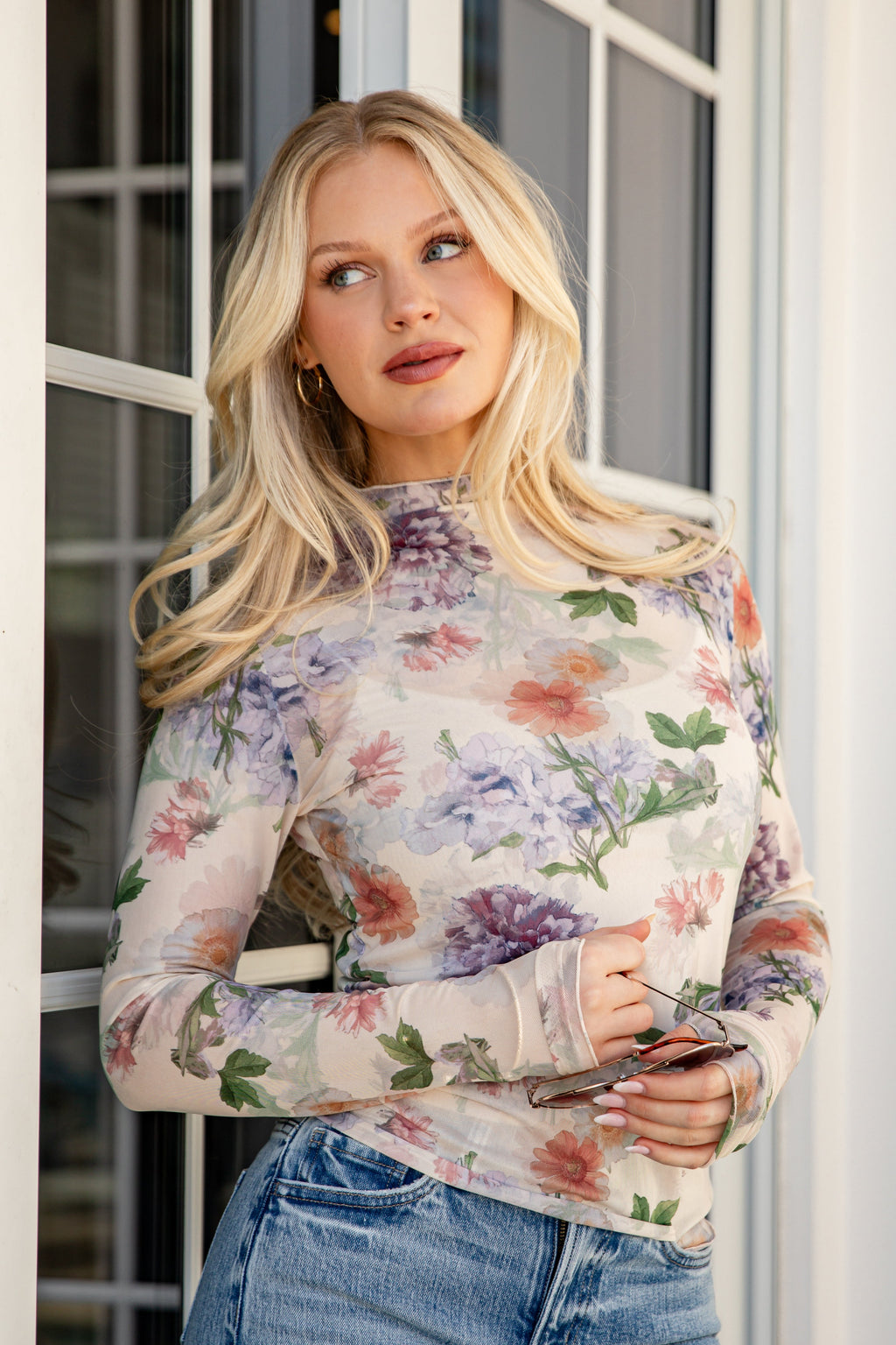 FINAL SALE - Lady Lux Floral Layering Top - DU Deal