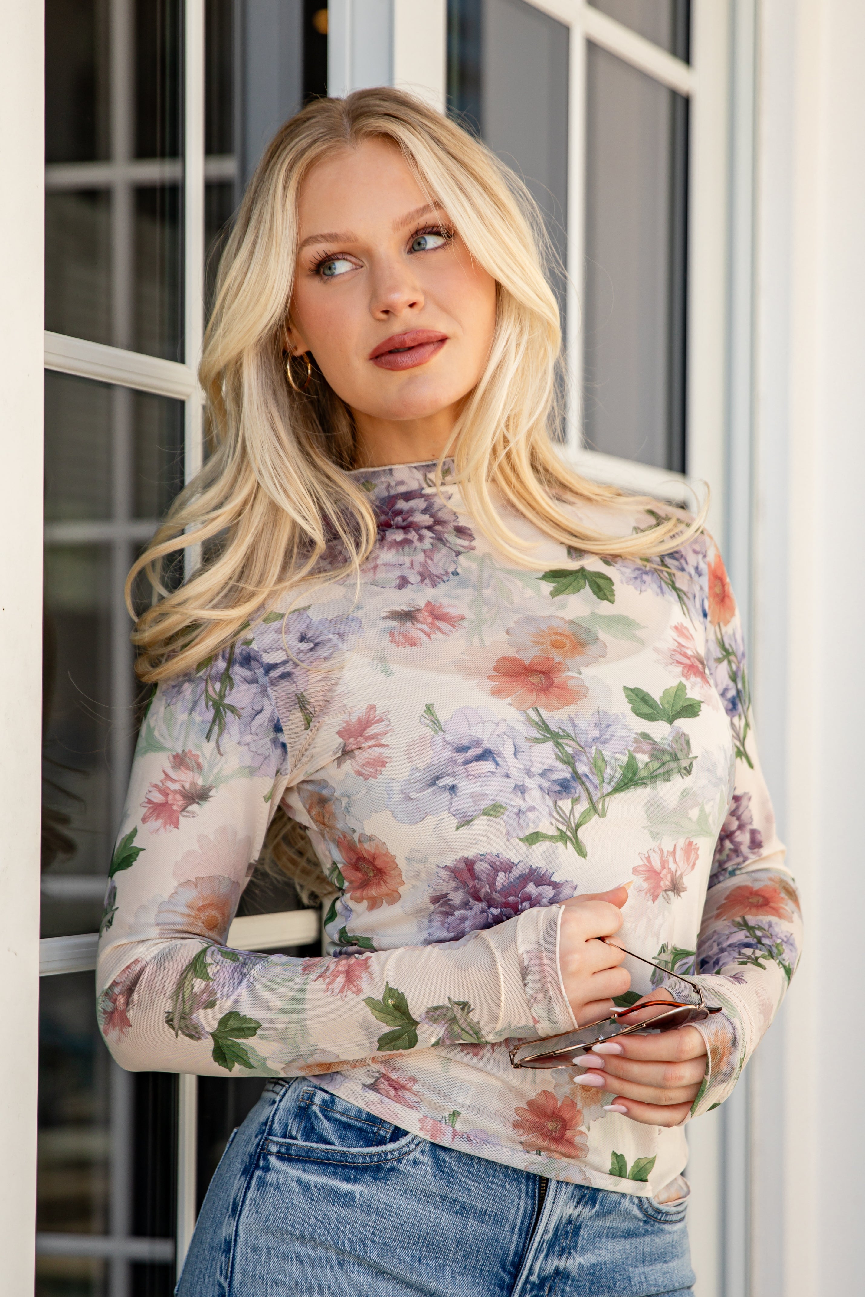 FINAL SALE - Lady Lux Floral Layering Top - DU Deal