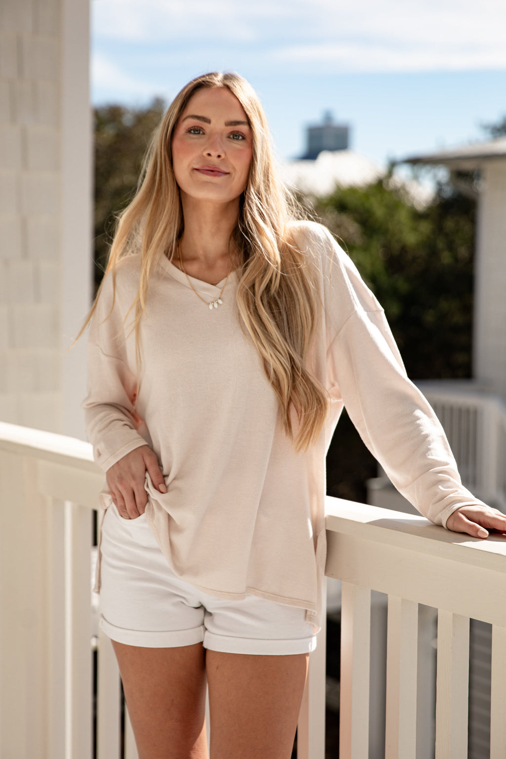 FINAL SALE - Laidback Luxe Long Sleeve Knit