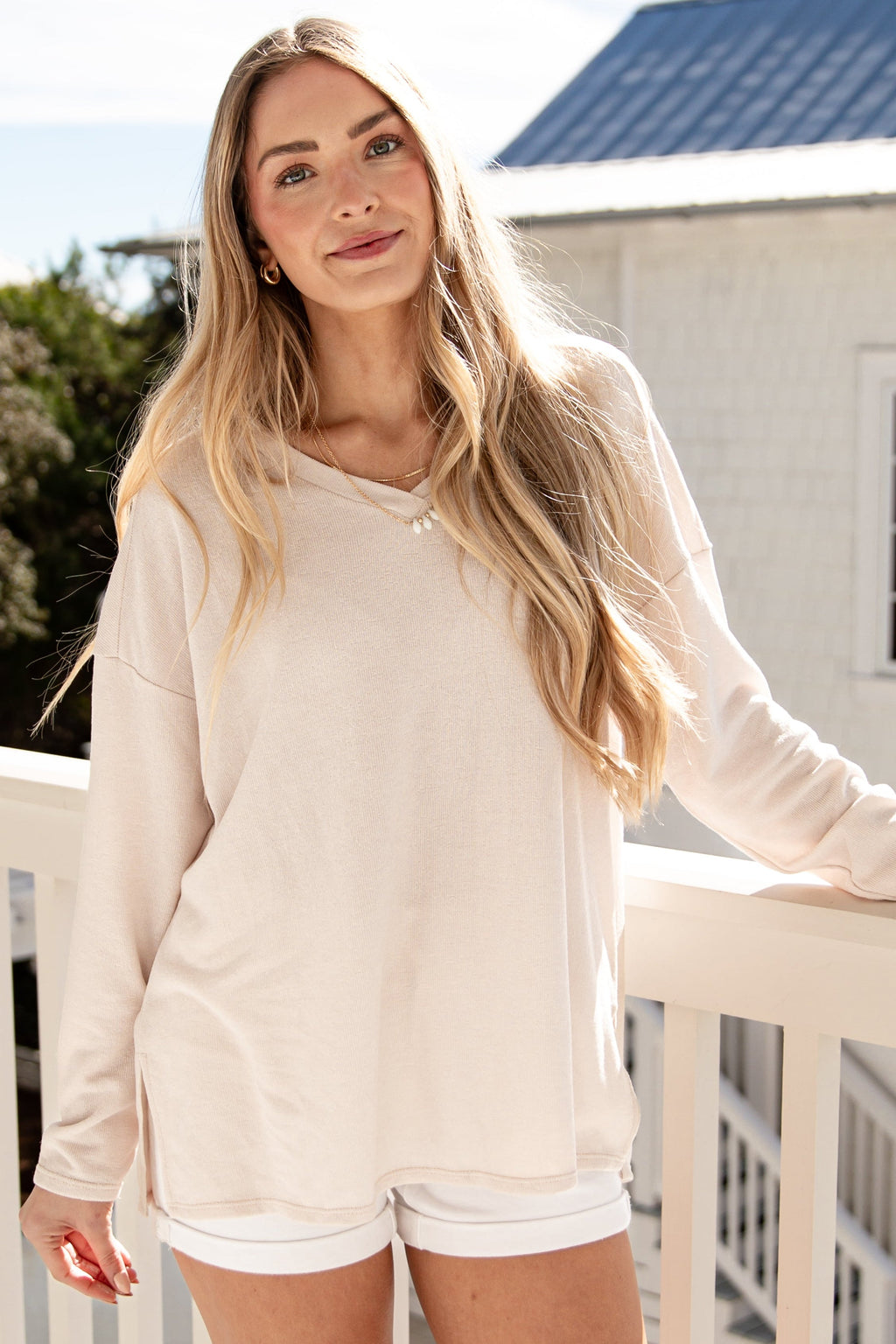 FINAL SALE - Laidback Luxe Long Sleeve Knit