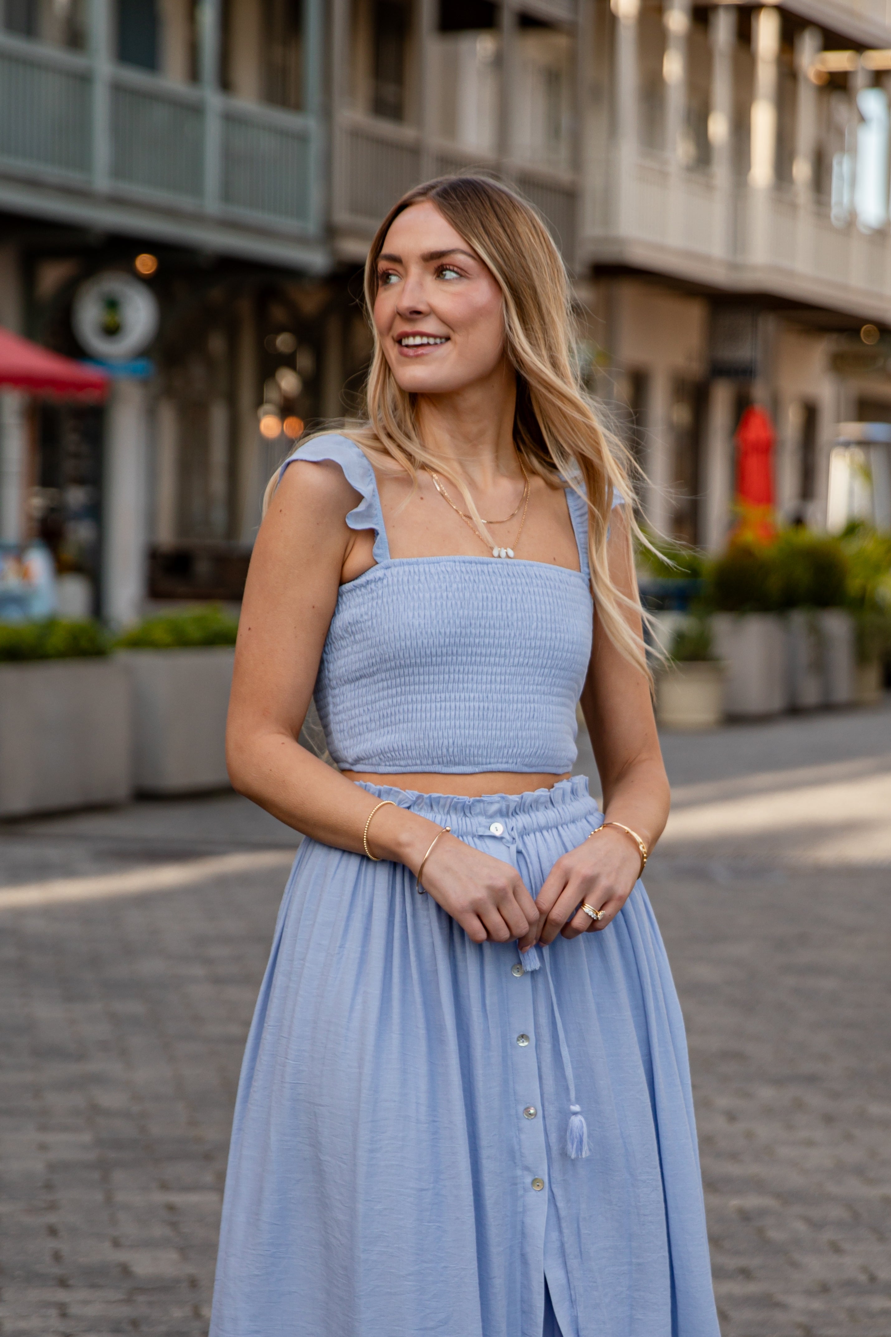 Sunlit Sorbet Tube Top