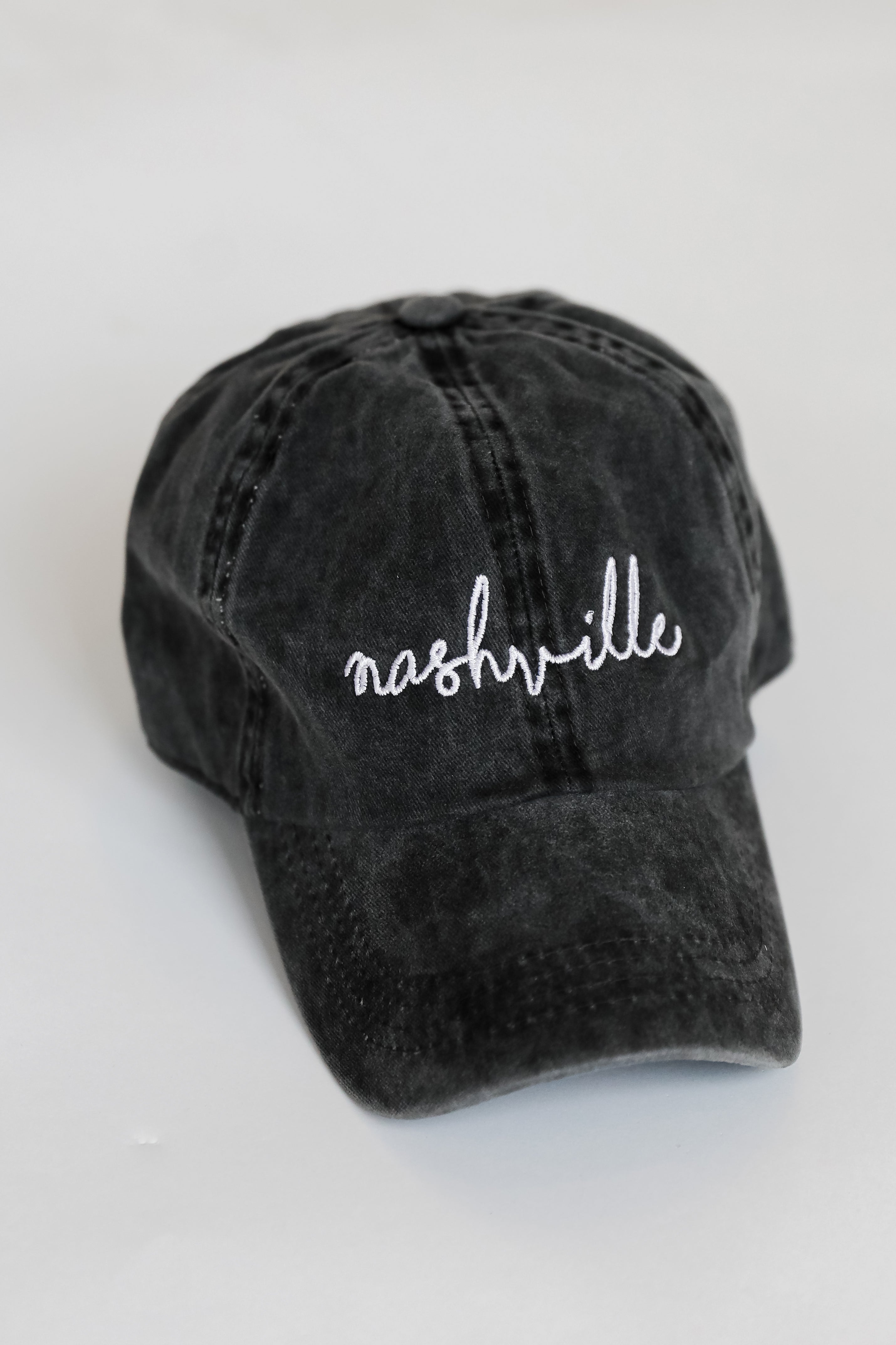 Nashville Script Embroidered Hat
