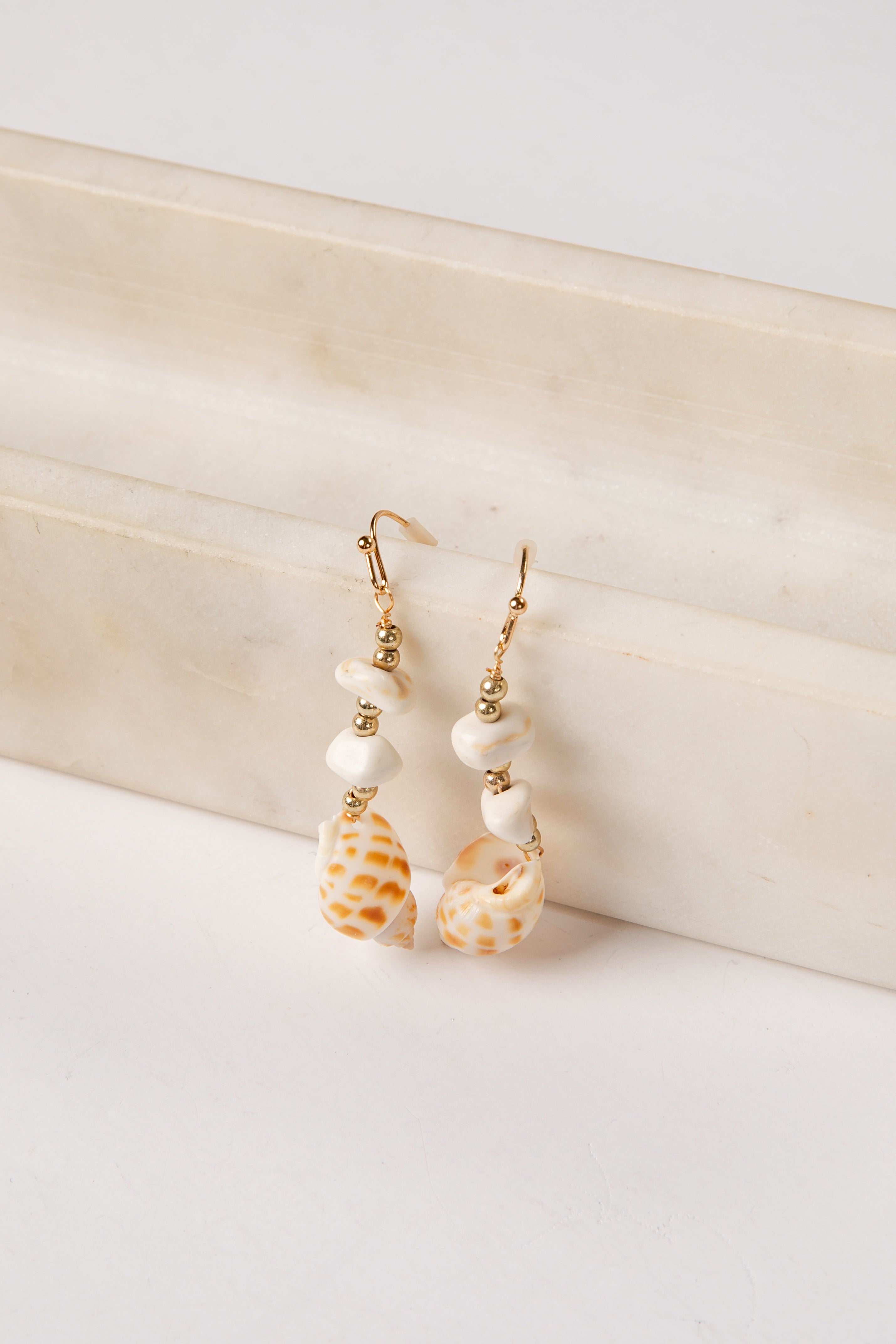 Blakeley Shell Natural Drop Earrings
