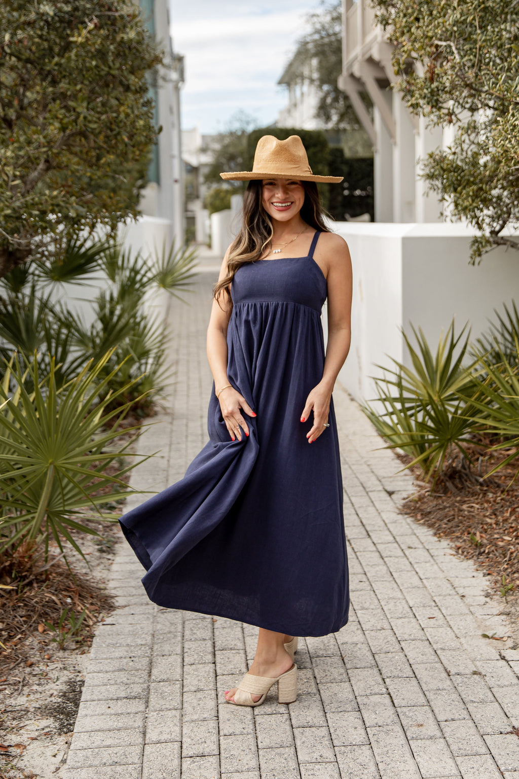 Coastal Breeze Midi Dress