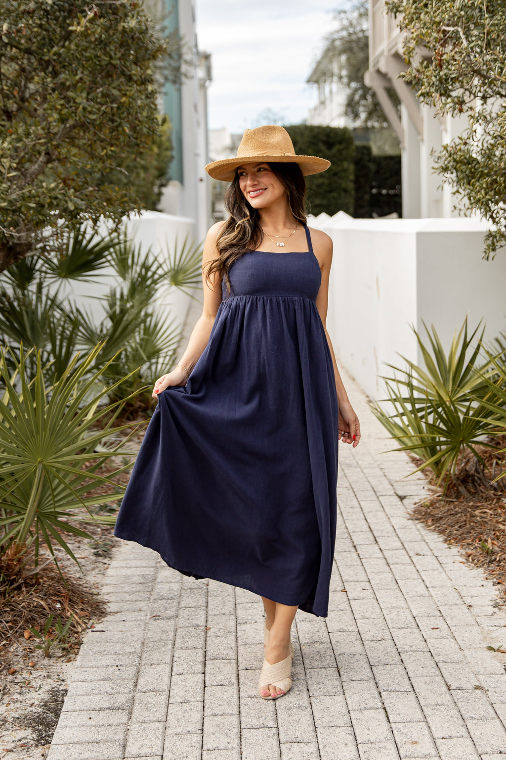 Coastal Breeze Midi Dress