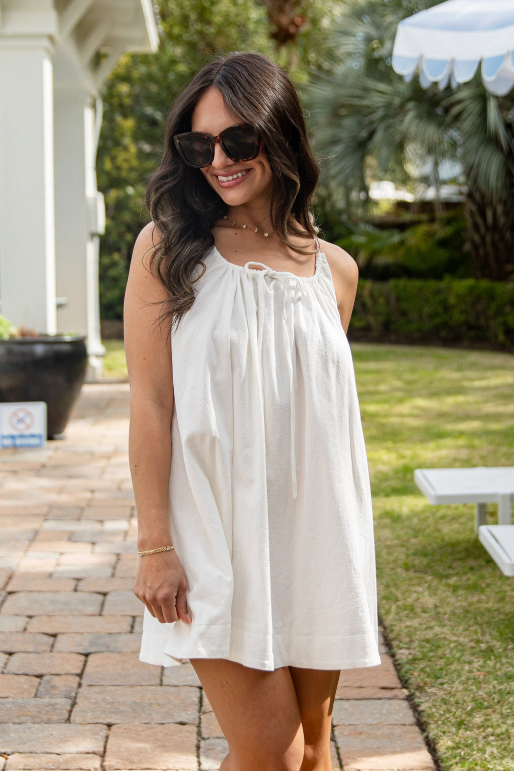 Sweet Moments Flowy Mini Dress