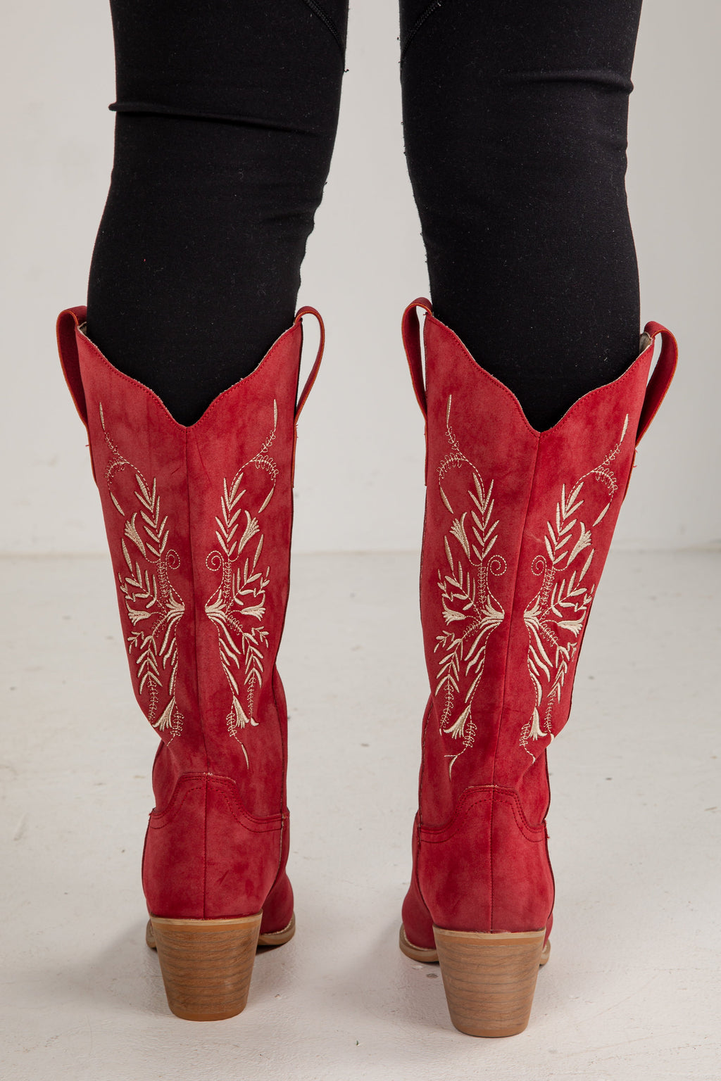 Always A Step Ahead Red Western Boots