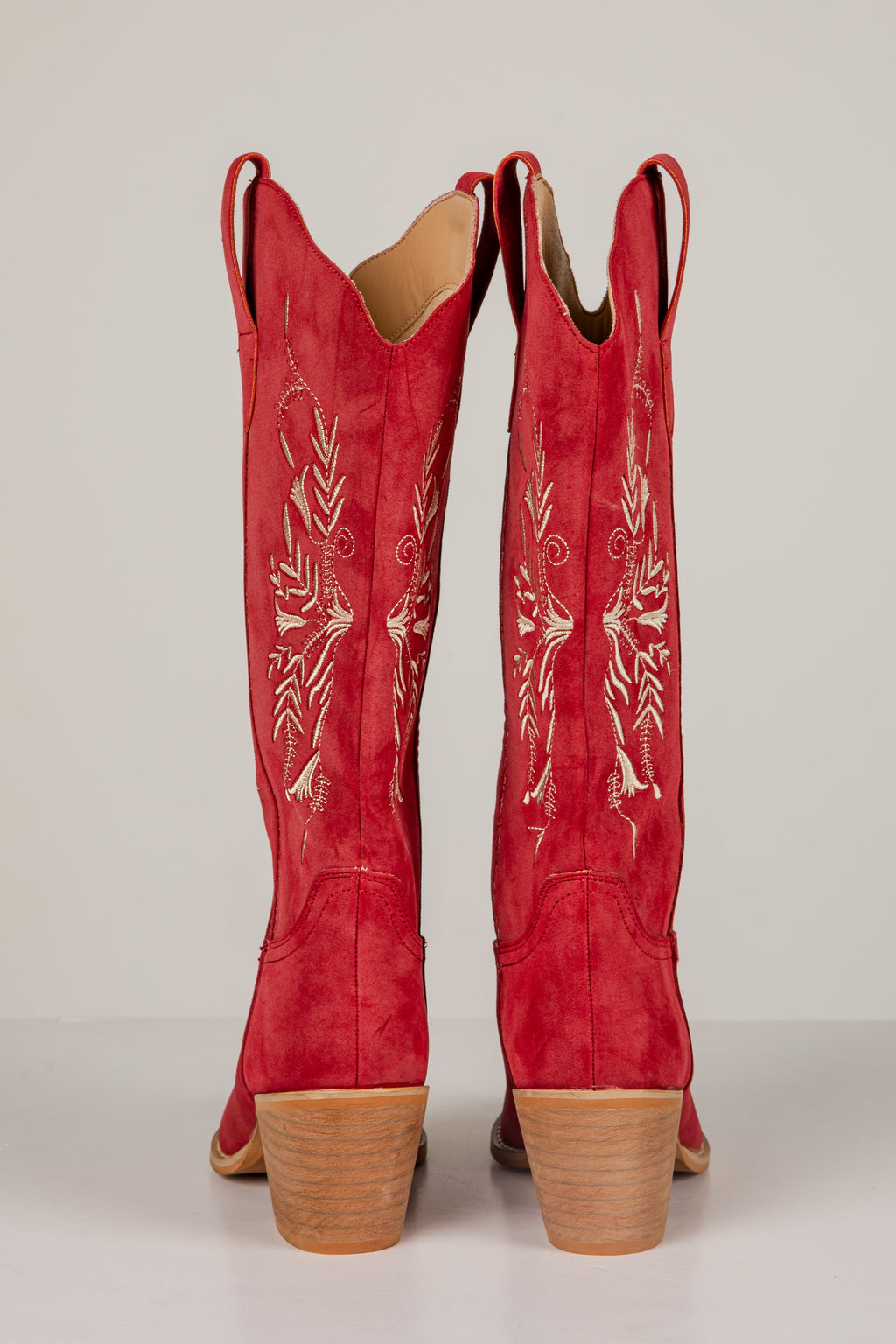 Always A Step Ahead Red Western Boots