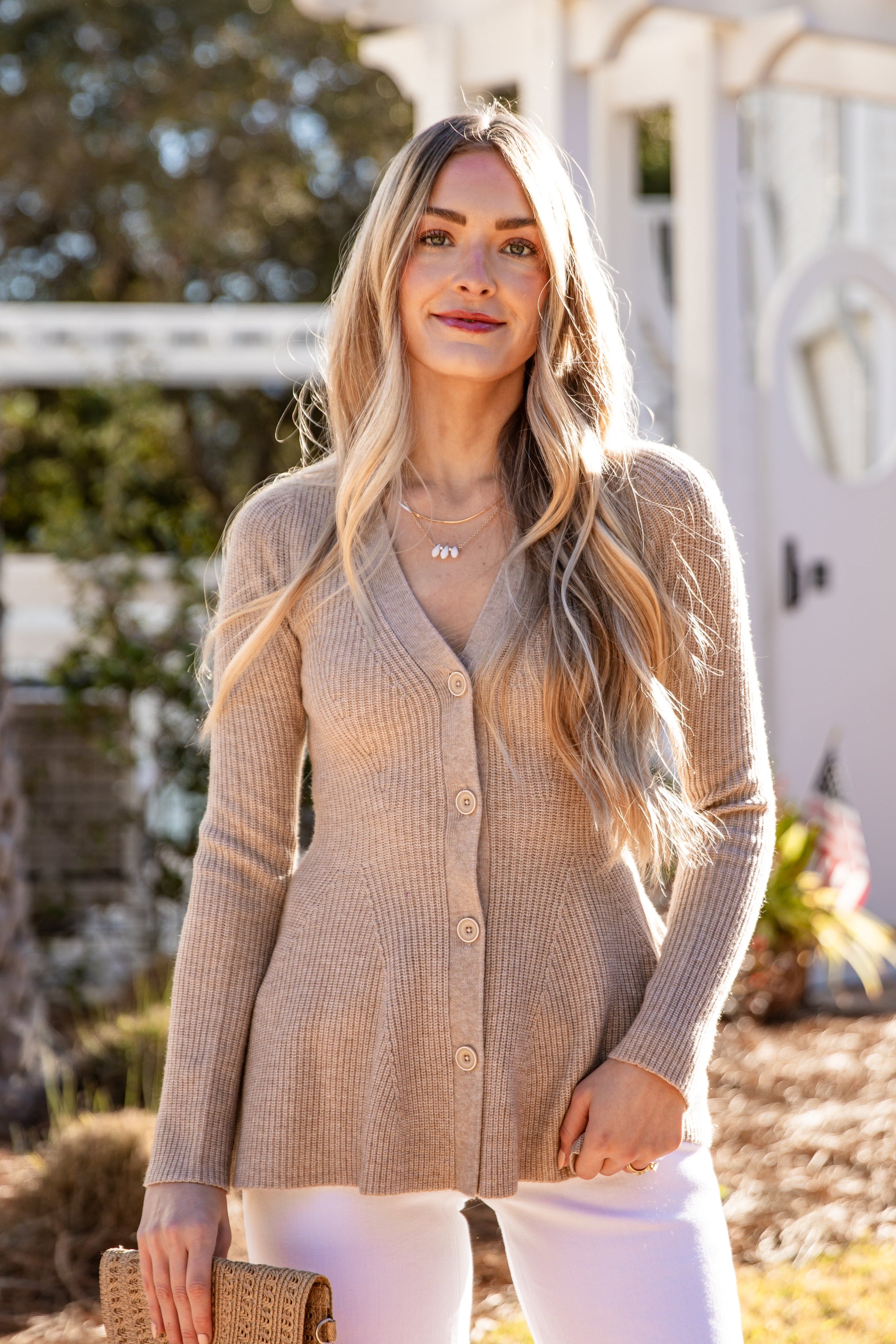 FINAL SALE - Timeless Touch Taupe Knit Top