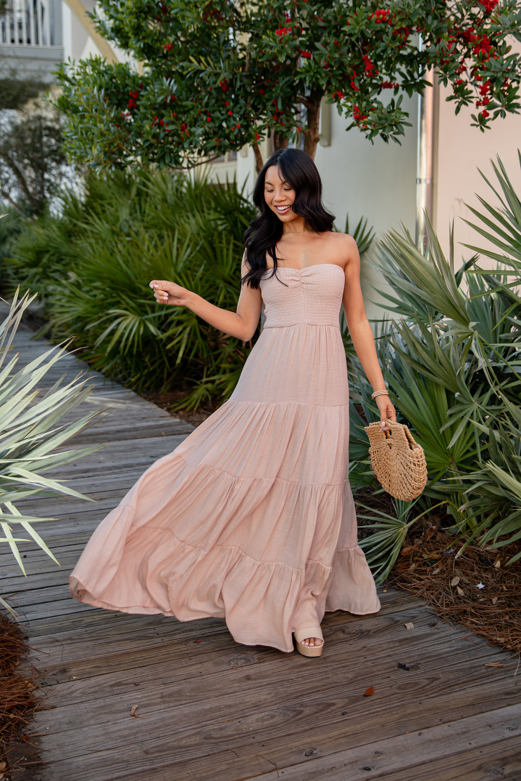 Seabreeze Smocked Maxi Dress
