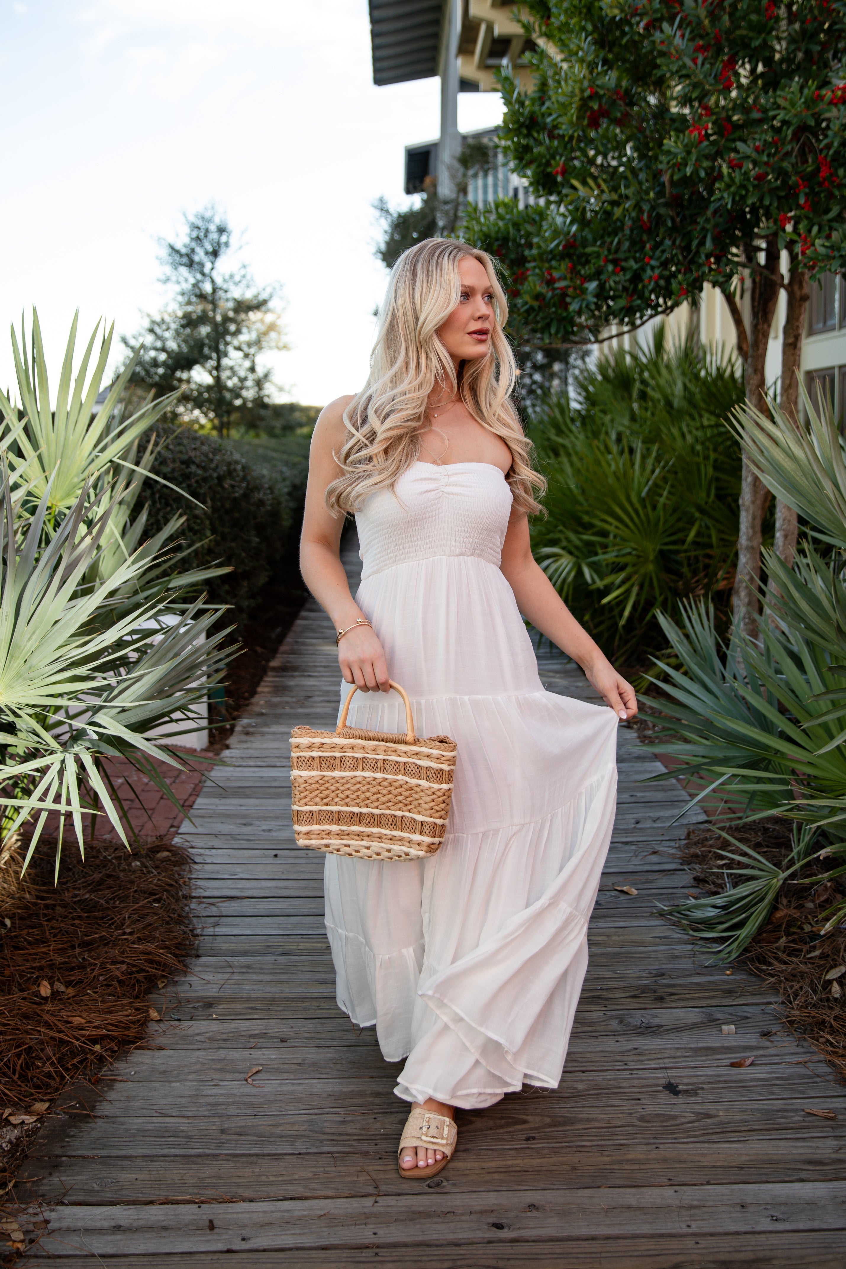 Seabreeze Smocked Maxi Dress