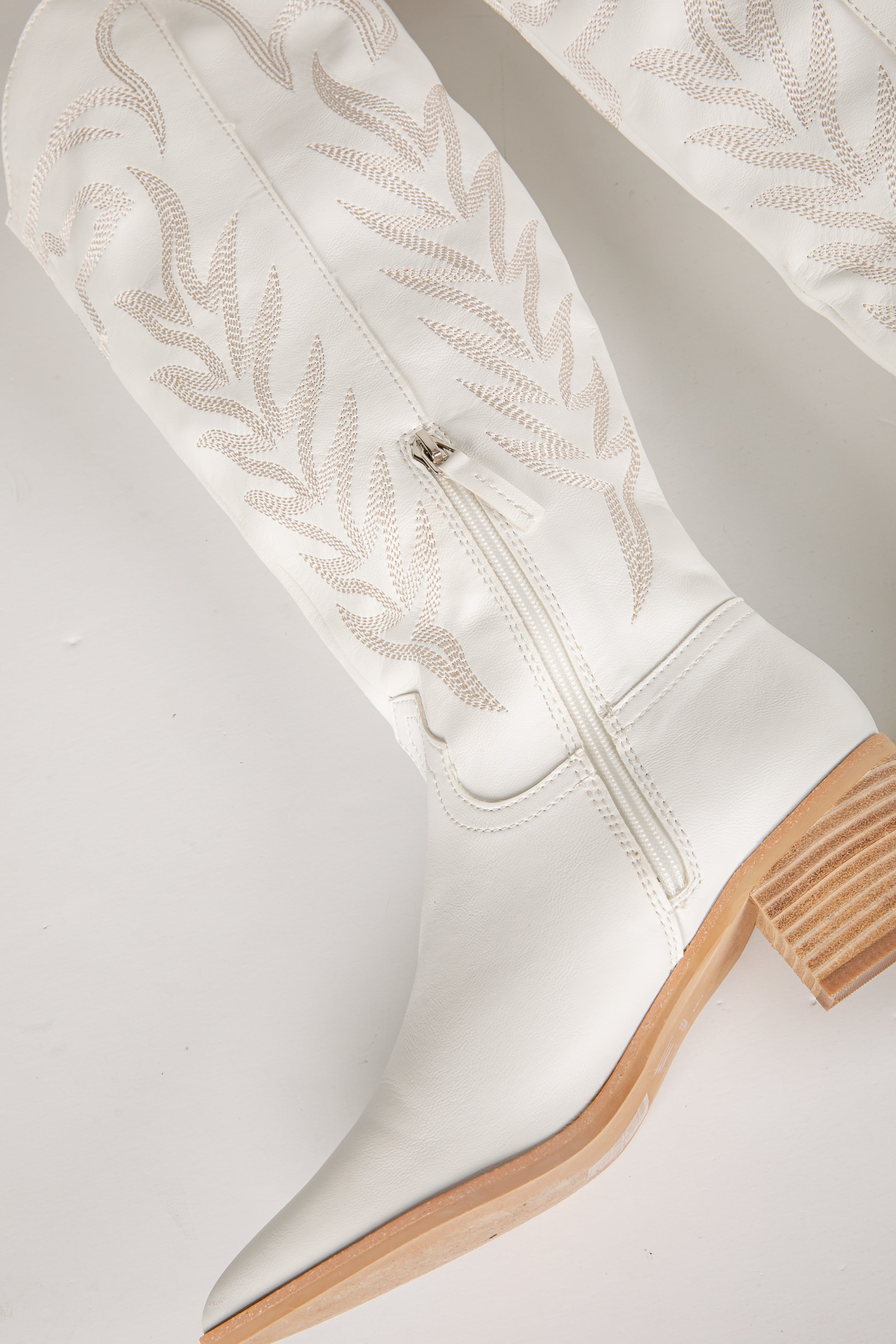 From Here On Out White Western Boots
