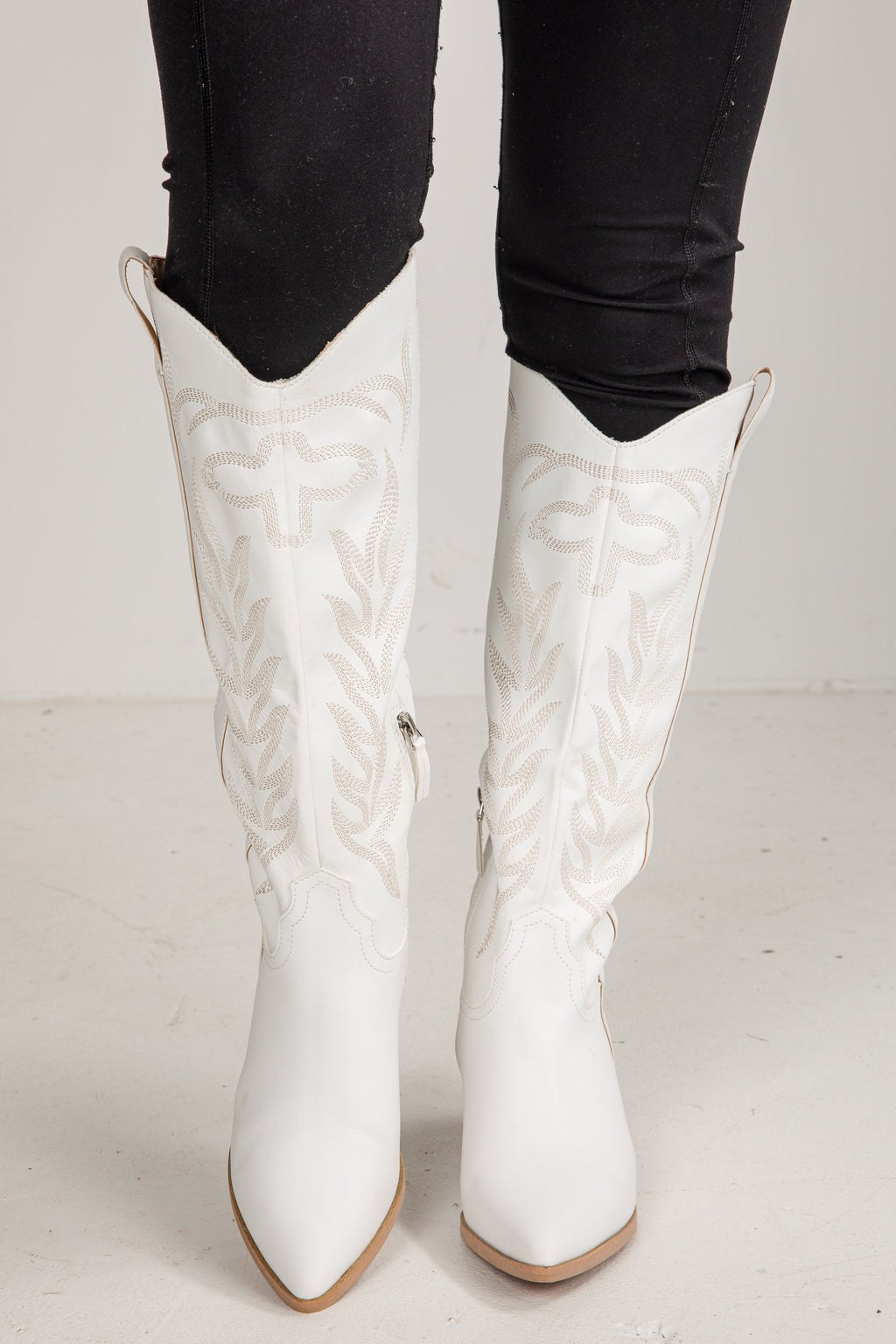 From Here On Out White Western Boots