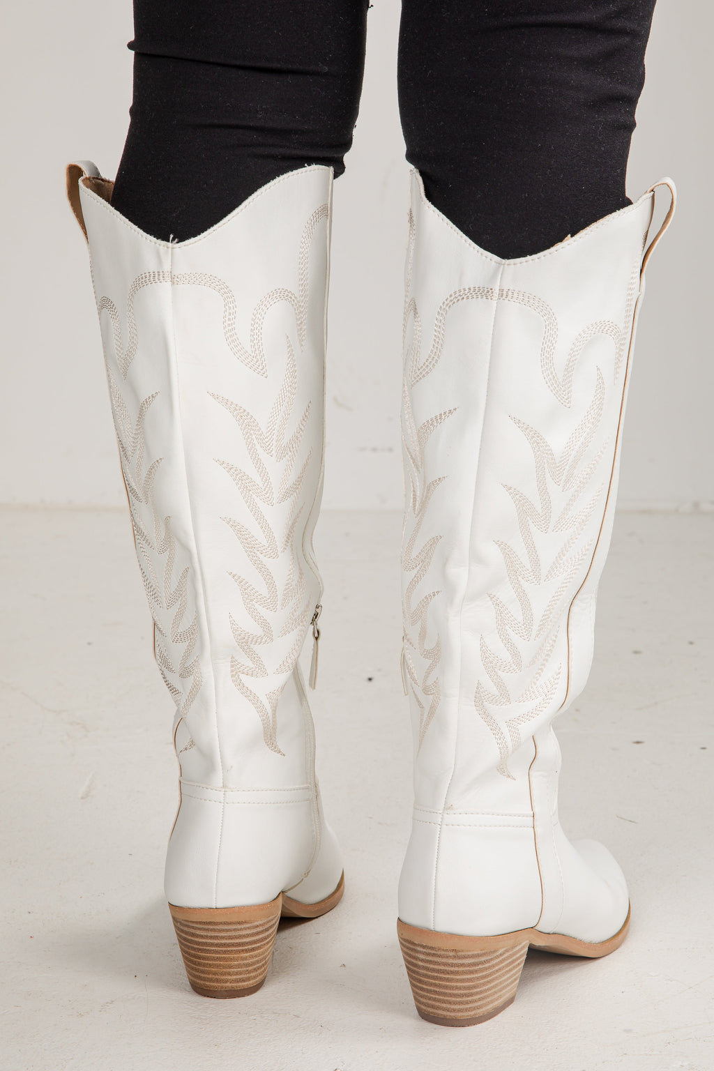 From Here On Out White Western Boots