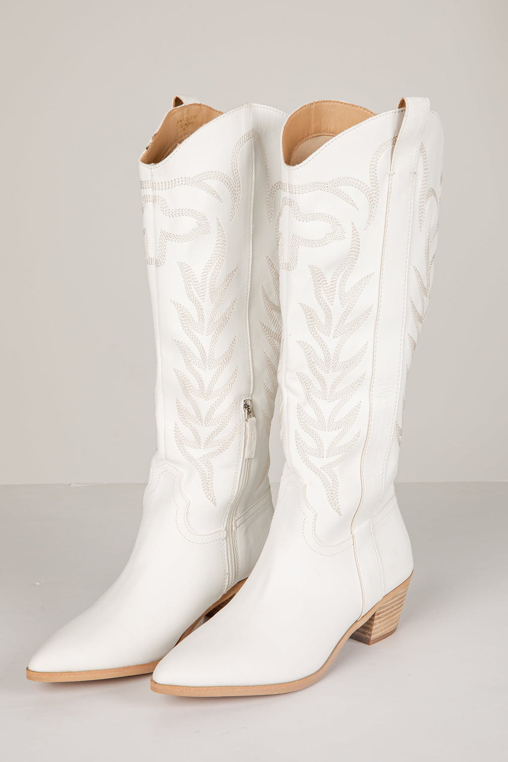 From Here On Out White Western Boots